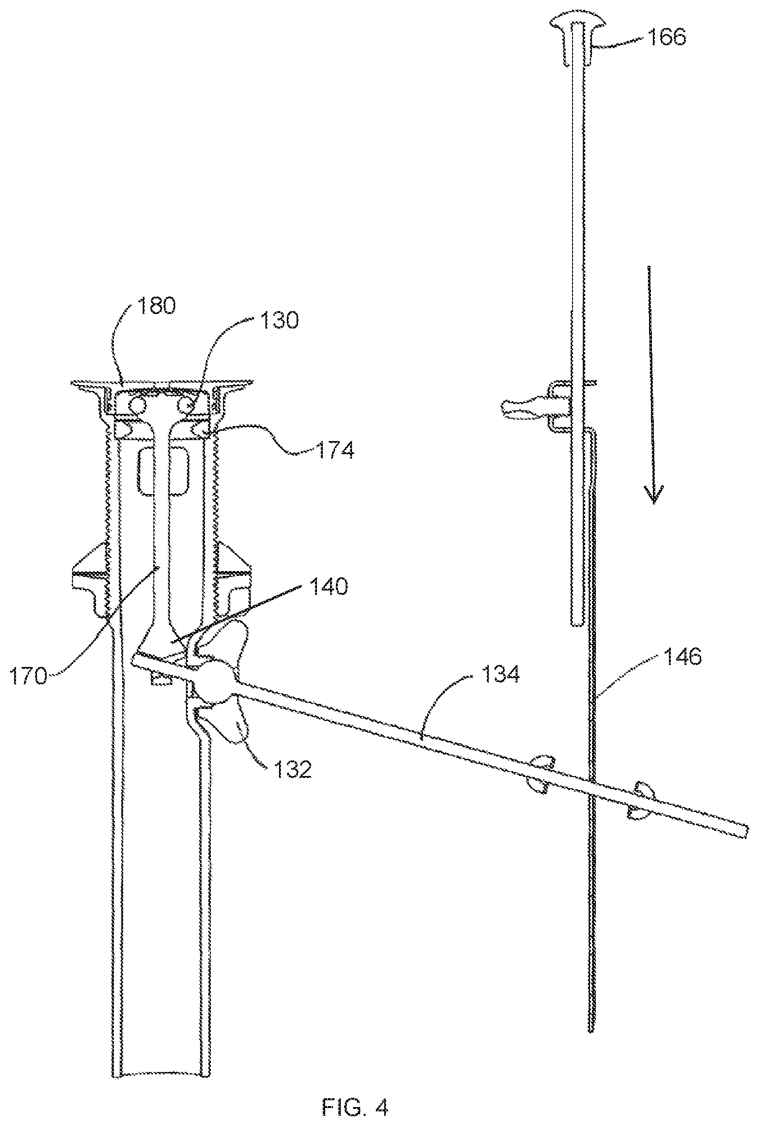 Patent US11781303 Figure 4 – Wastewater drain stopper system