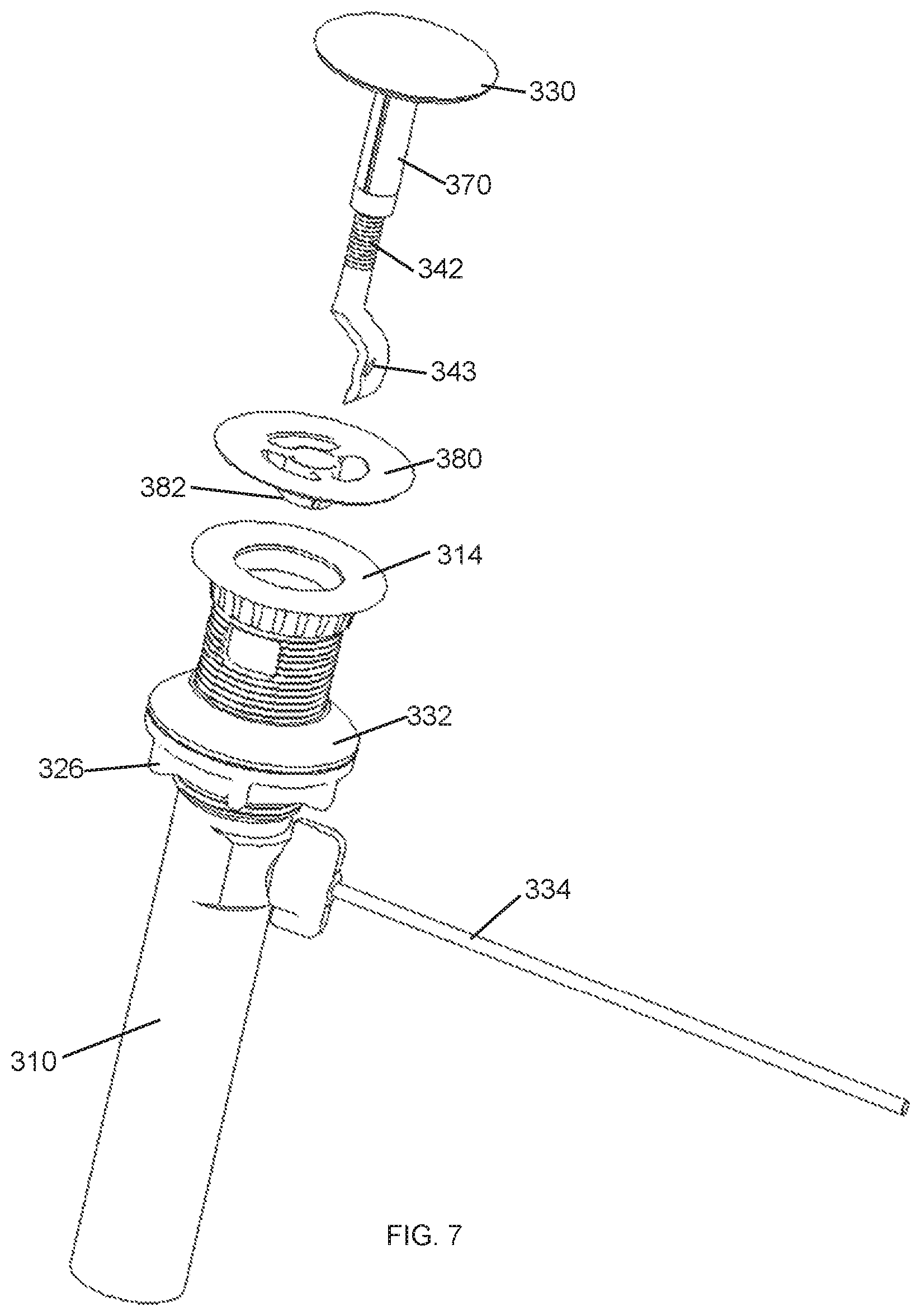 Patent US11781303 Figure 7 – Wastewater drain stopper system
