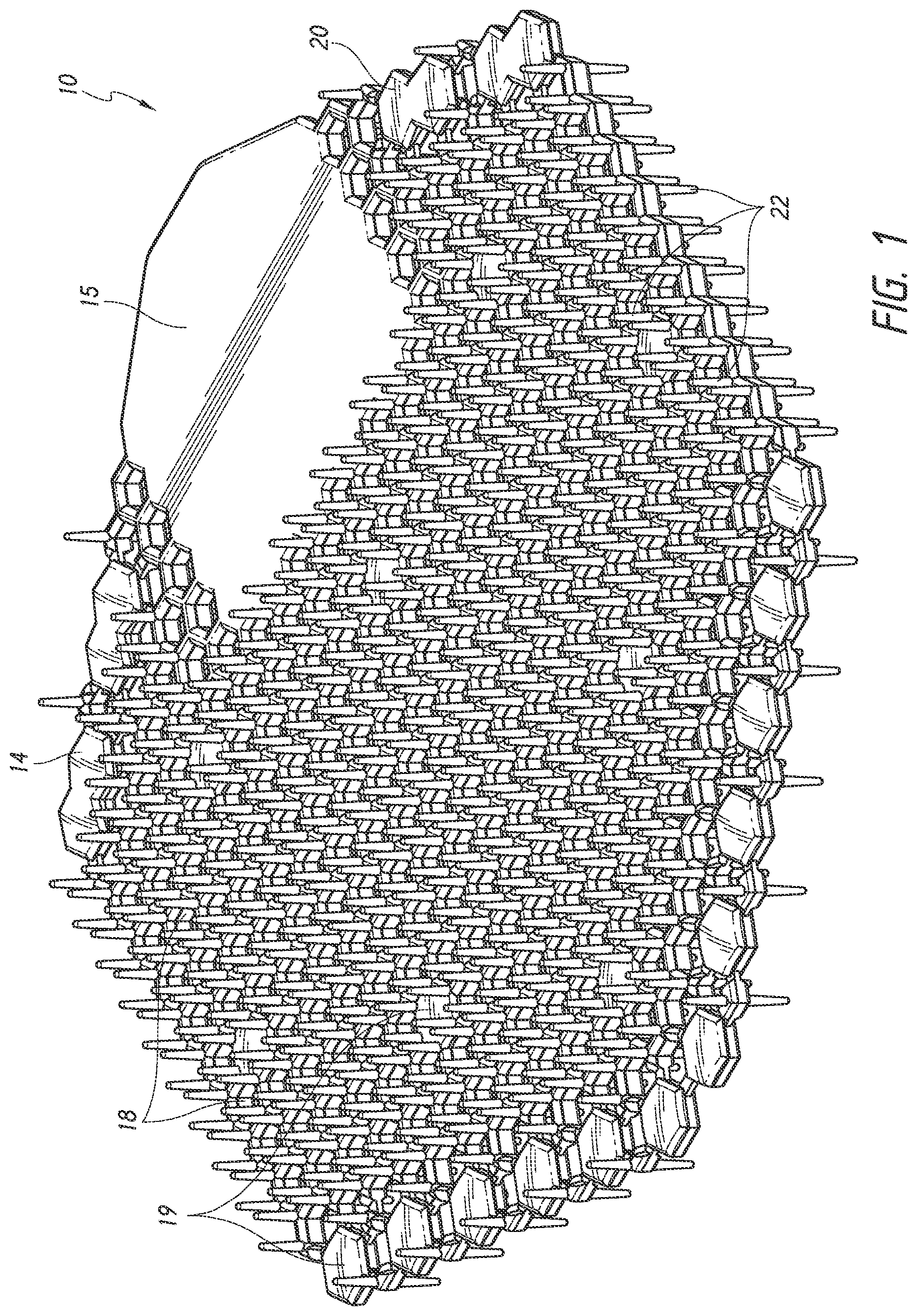 Patent US11781305 Figure 1 – Urinal screens