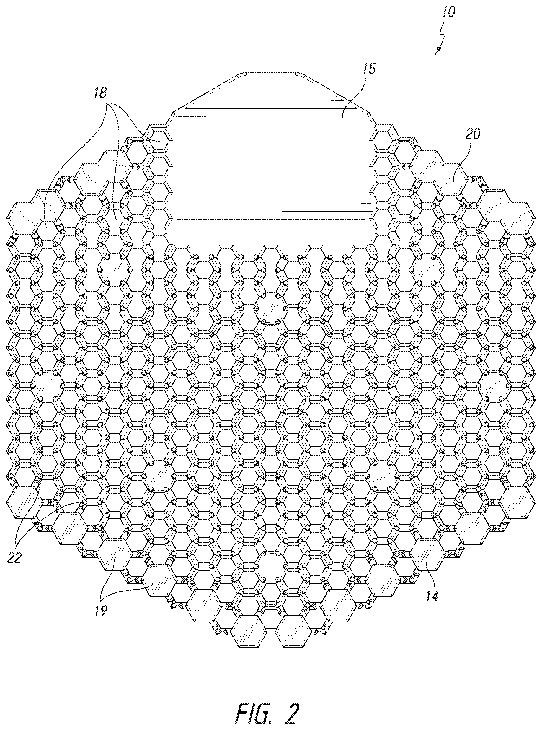 Patent US11781305 Figure 2 – Urinal screens