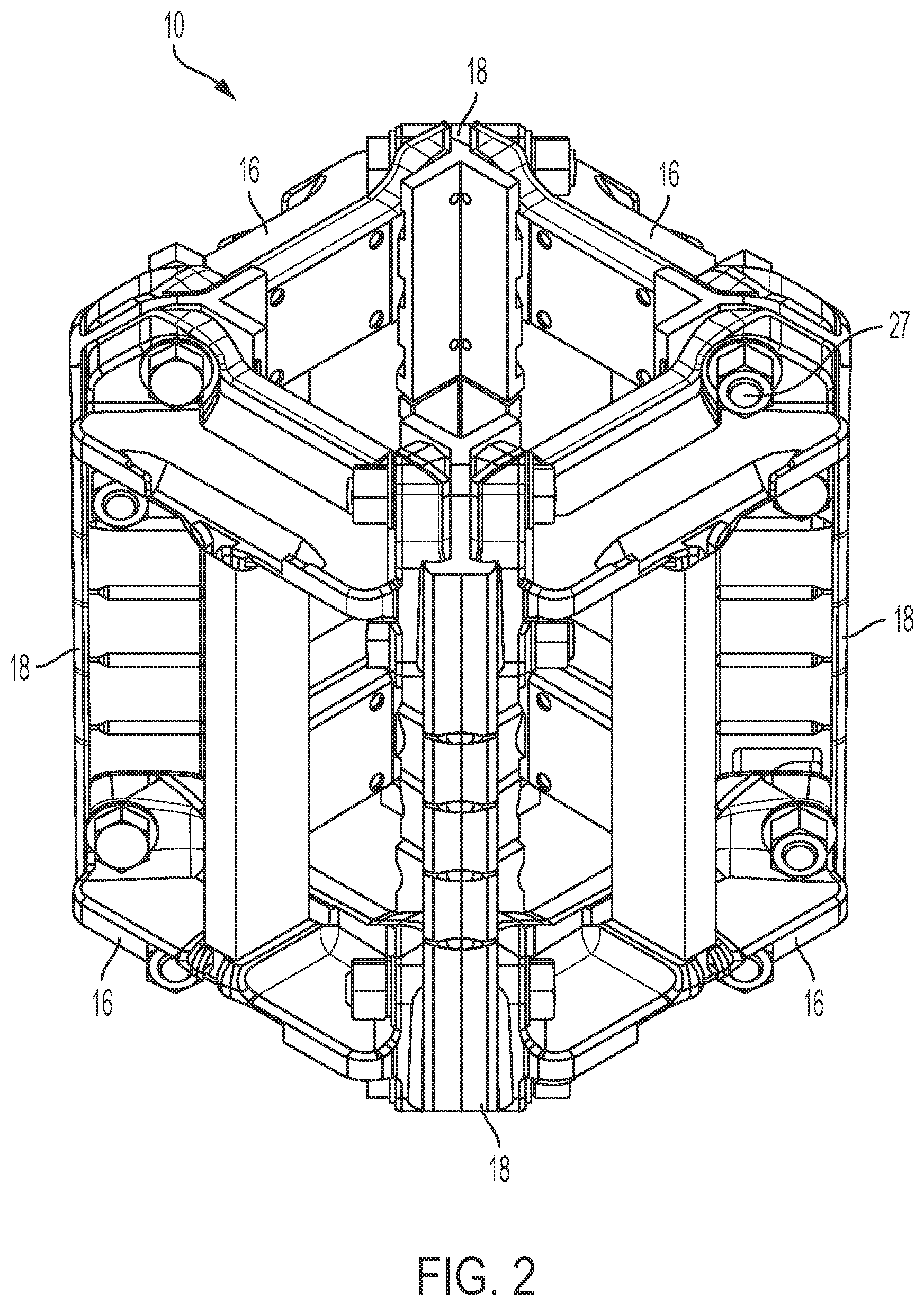 Patent US11781308 Figure 2 – Full moment connection collar systems