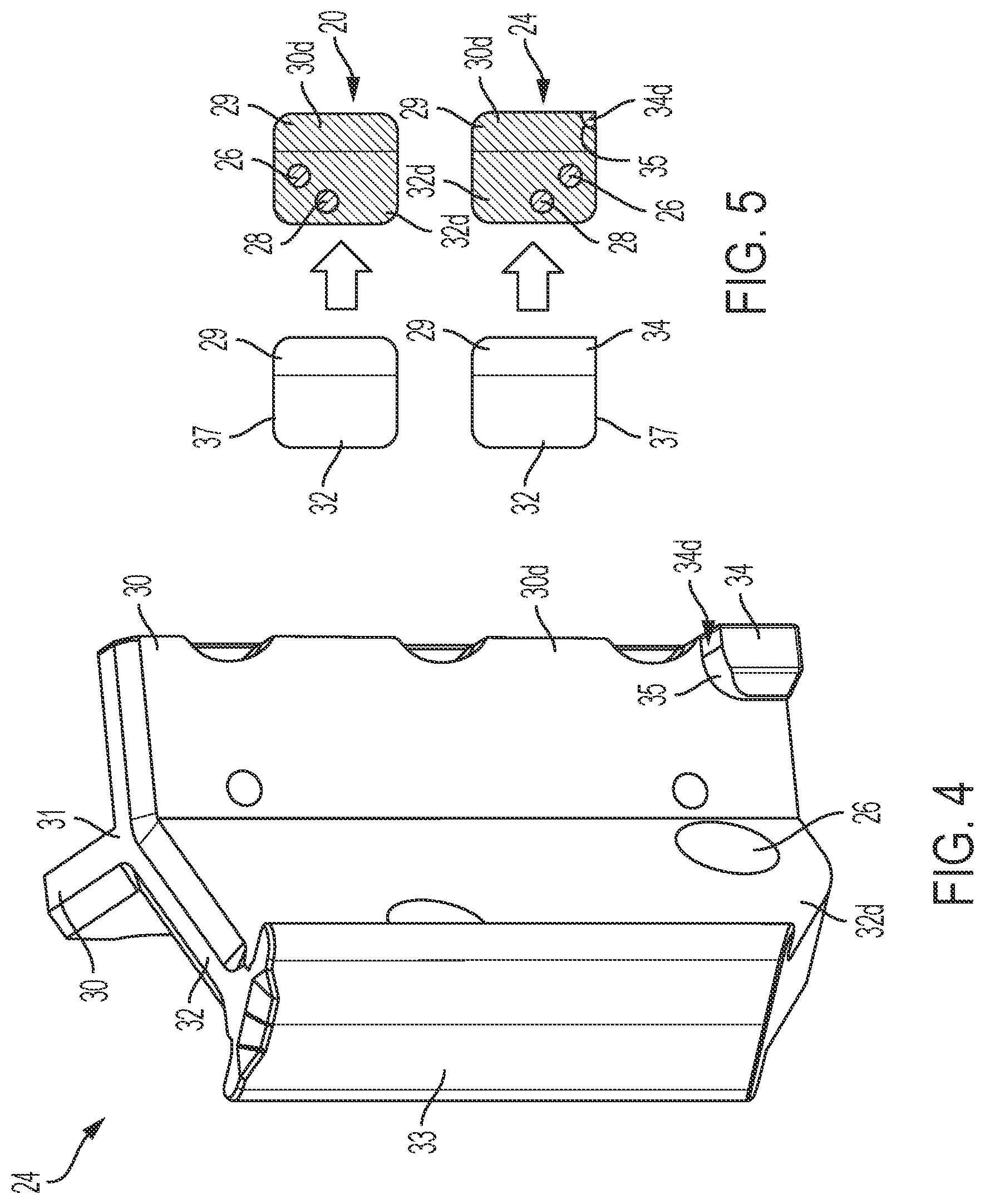 Patent US11781308 Figure 4 – Full moment connection collar systems