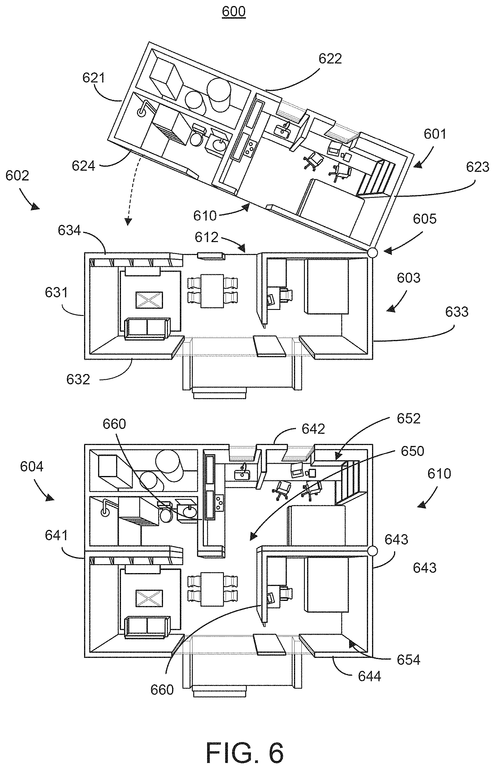 Patent US11781310 Figure 14 – Modular home delivery system