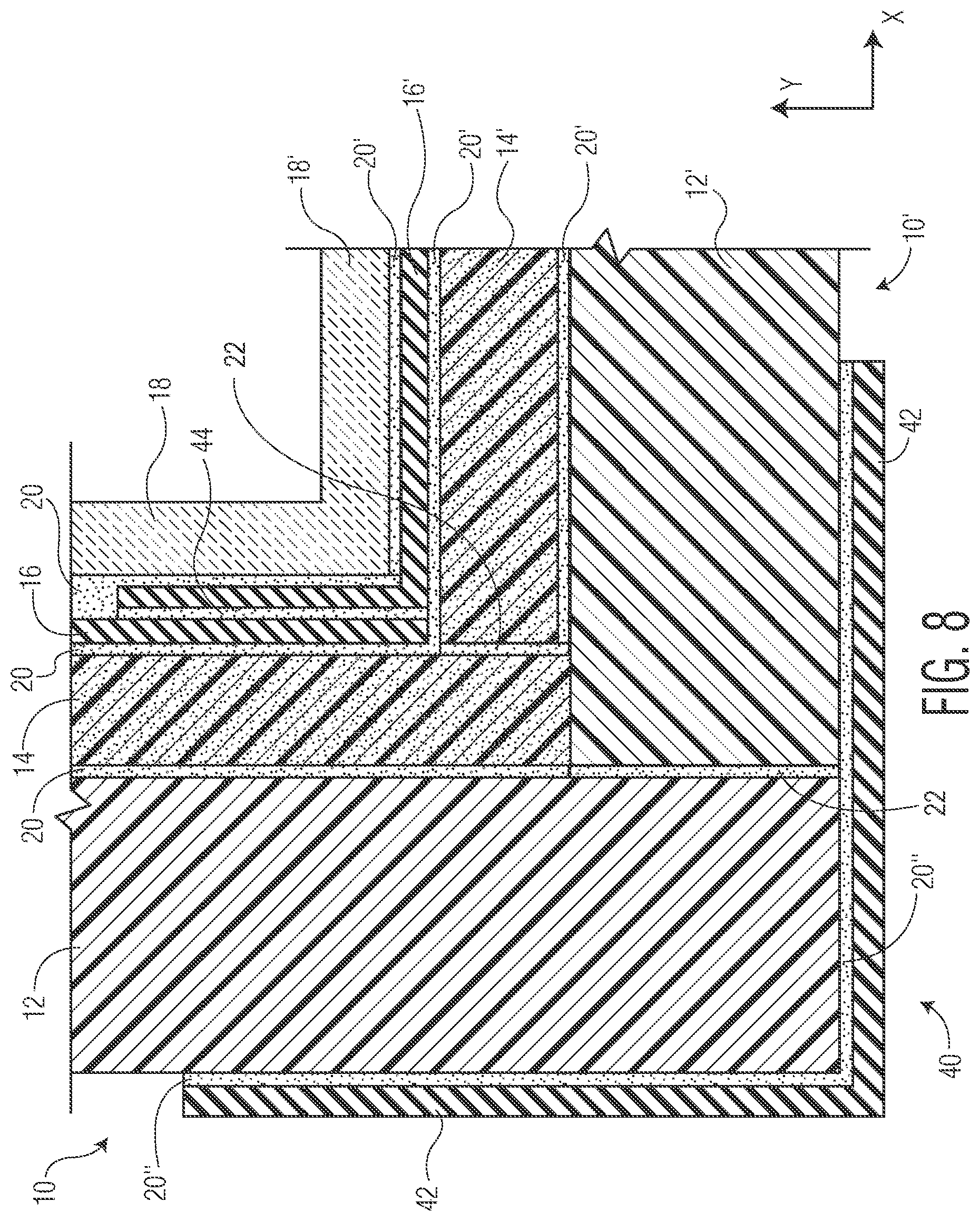 Patent US11781311 Figure 8 – Tile setting structure and method of setting tile