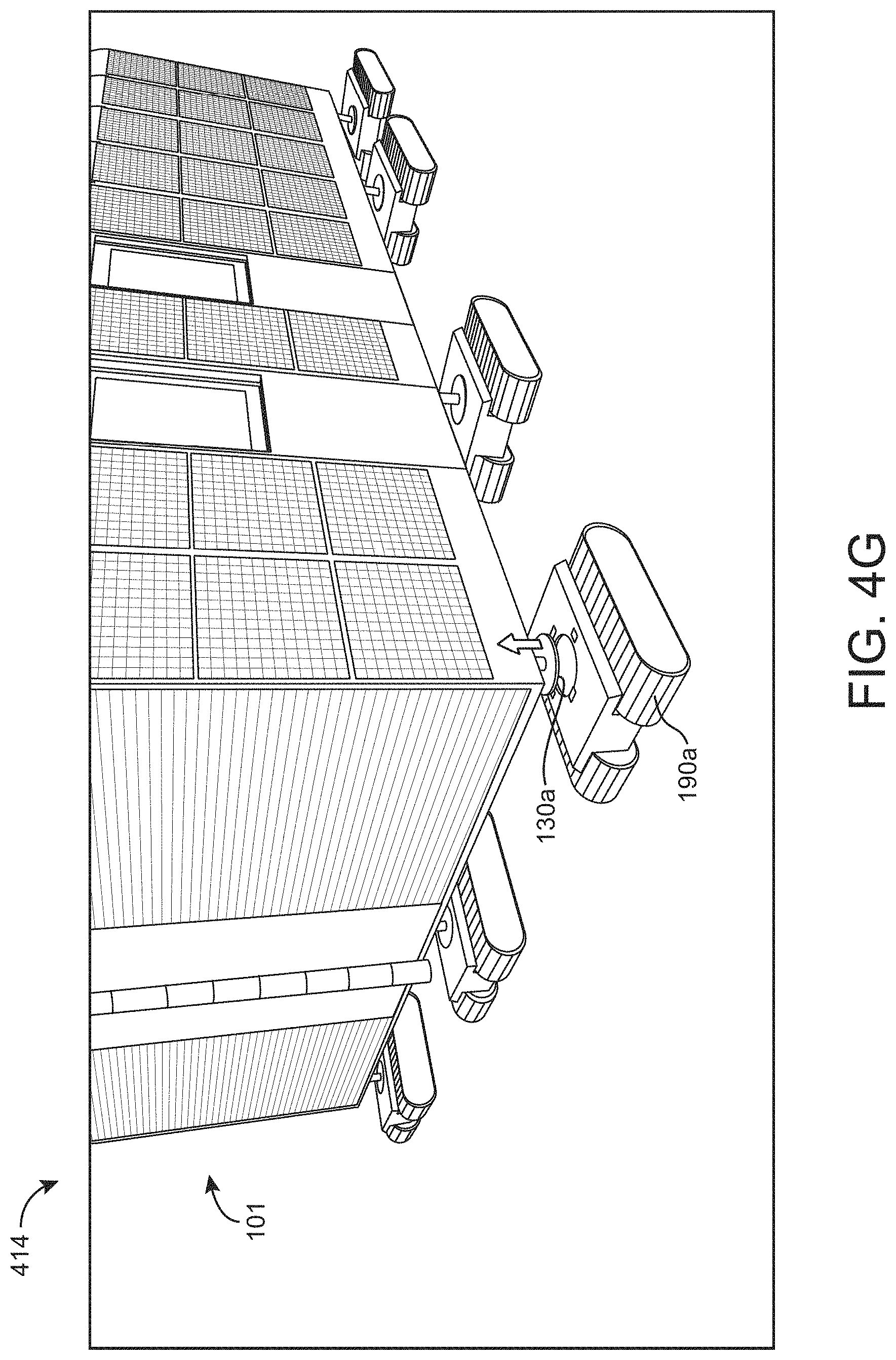 Patent US11781312 Figure 10 – Systems and methods for rotating a modular home on a trailer