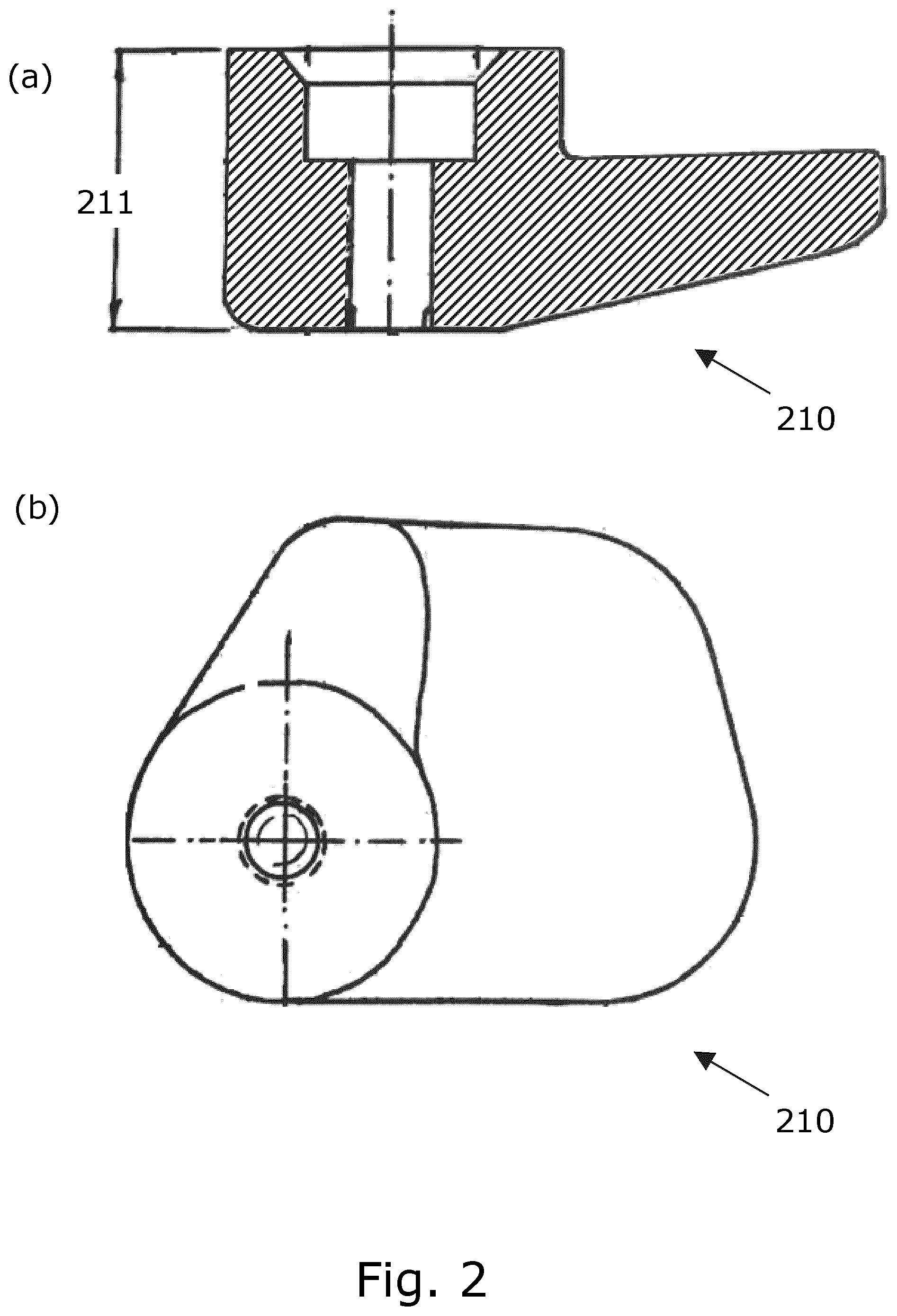 Patent US11781313 Figure 2 – Tower element with platform and fixation element