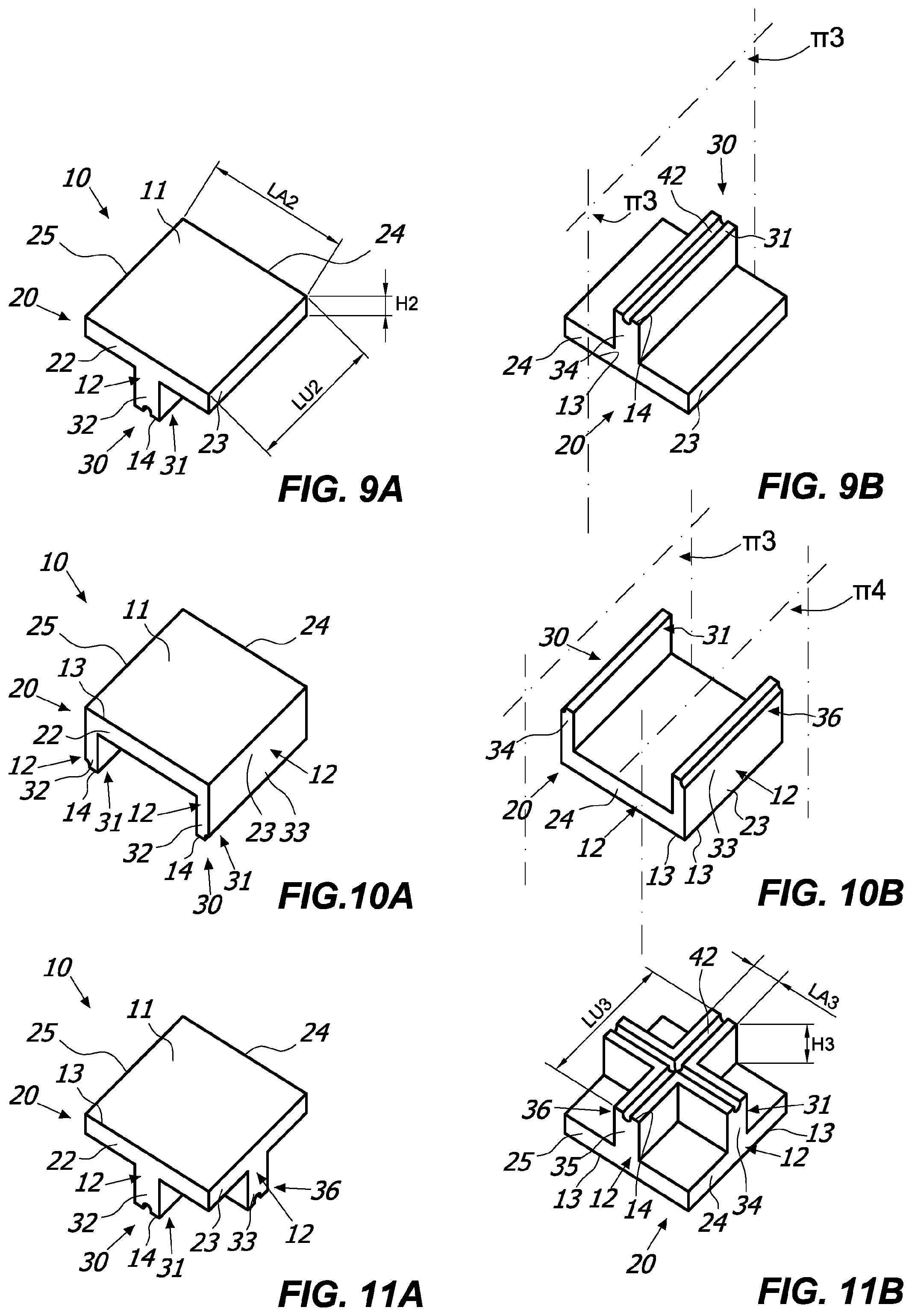 Patent US11781314 Figure 5 – System, method, kit and modular element for the dry building of structures for constructions
