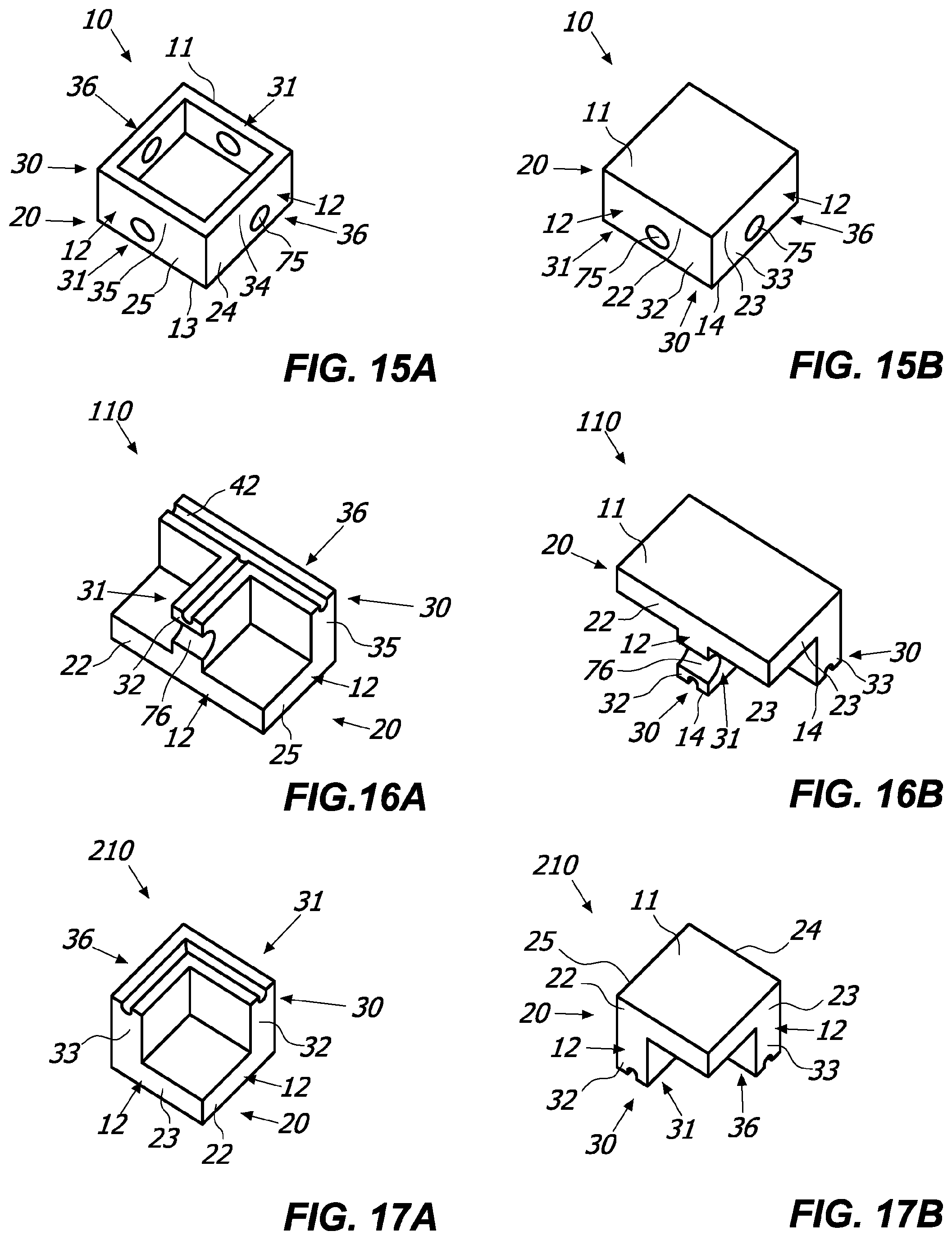 Patent US11781314 Figure 7 – System, method, kit and modular element for the dry building of structures for constructions