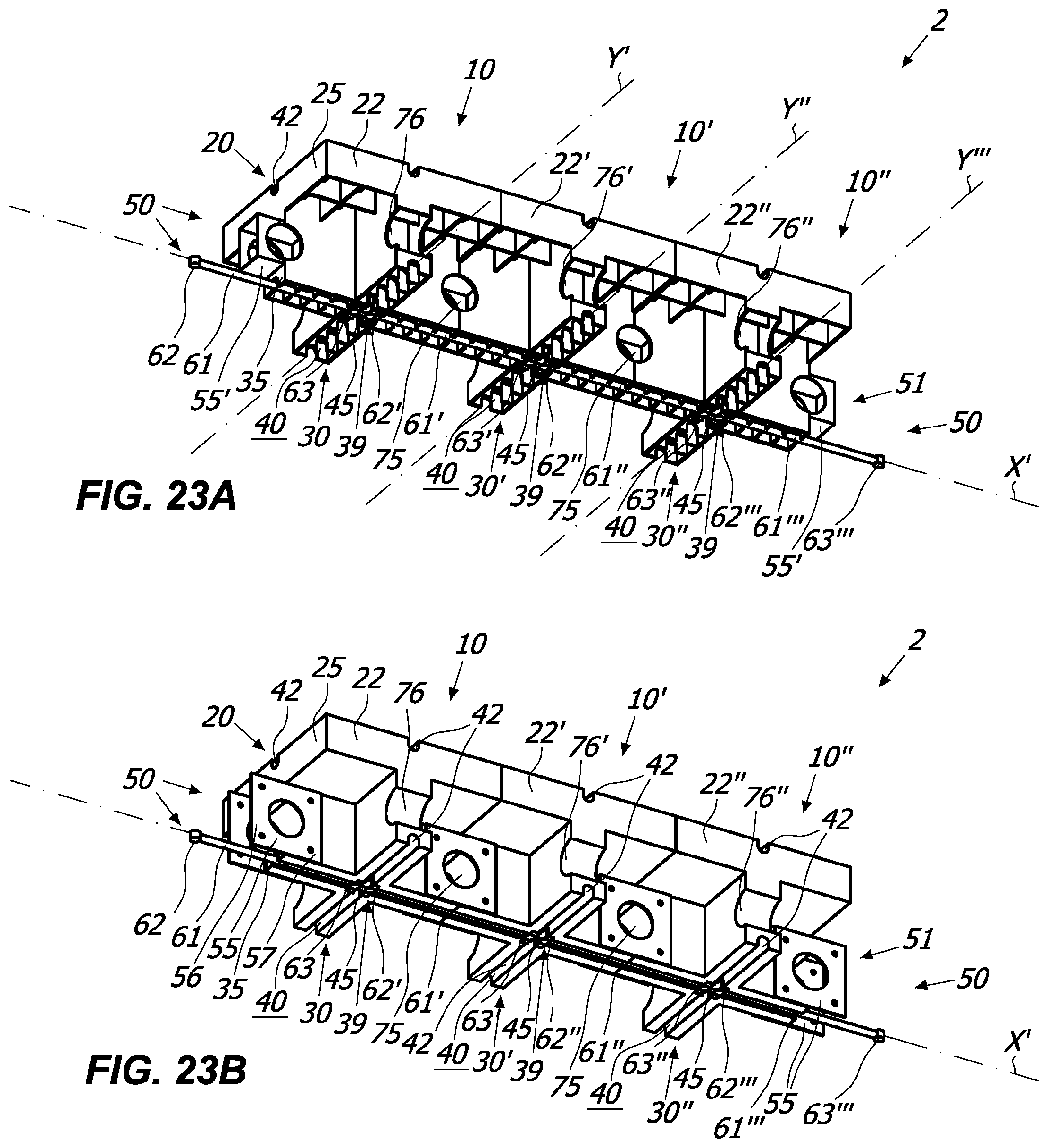 Patent US11781314 Figure 13 – System, method, kit and modular element for the dry building of structures for constructions