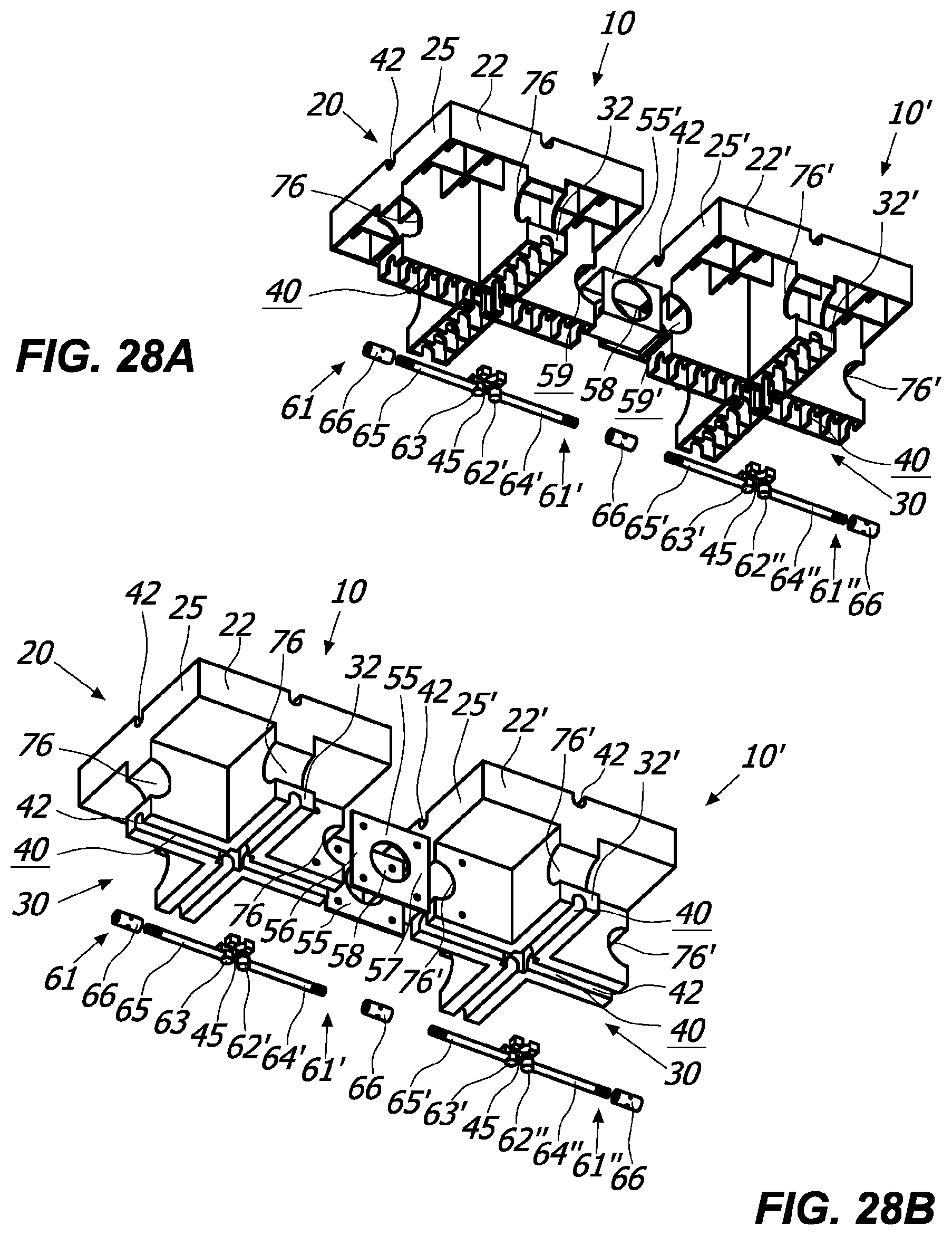 Patent US11781314 Figure 17 – System, method, kit and modular element for the dry building of structures for constructions