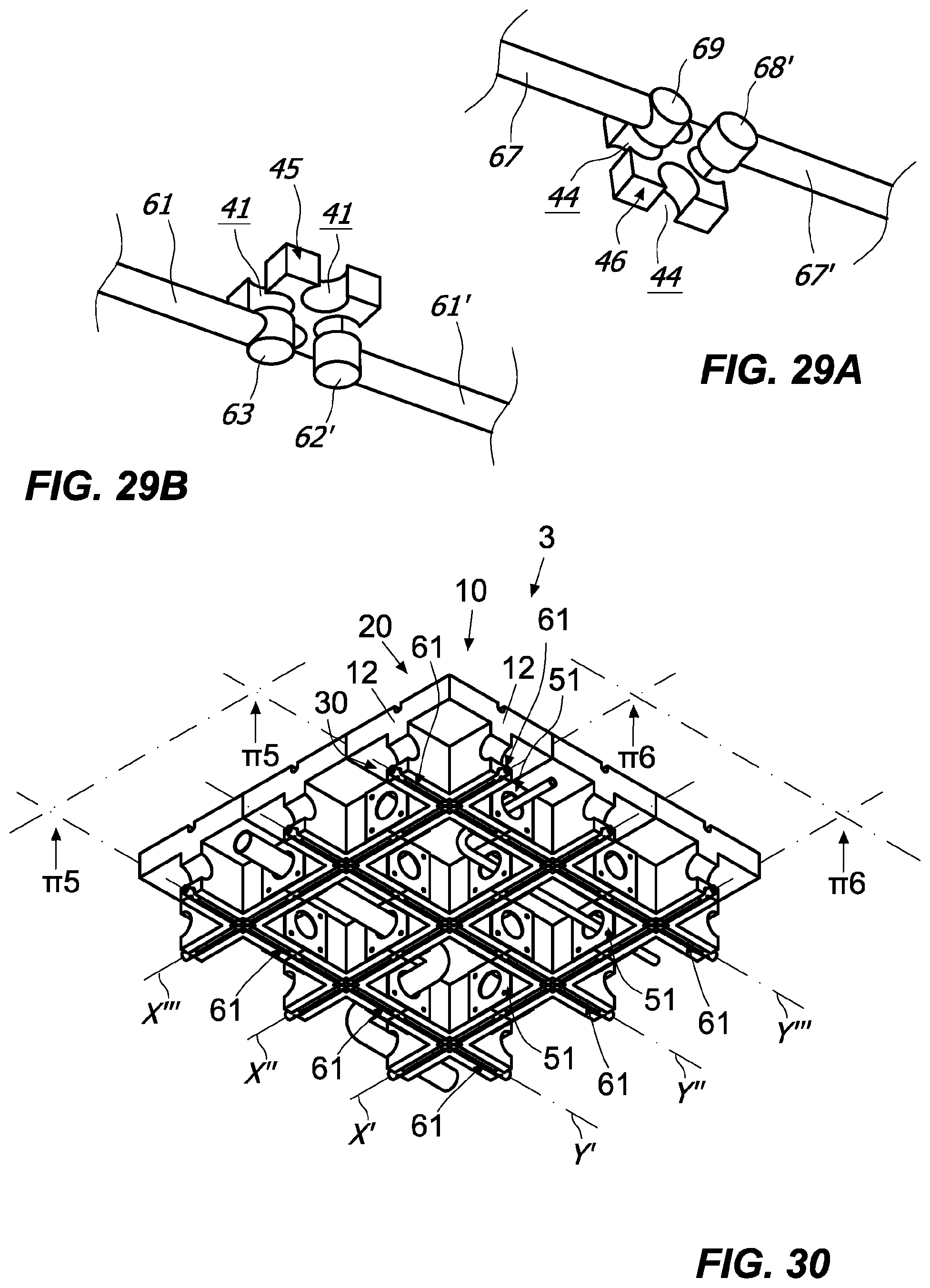 Patent US11781314 Figure 18 – System, method, kit and modular element for the dry building of structures for constructions