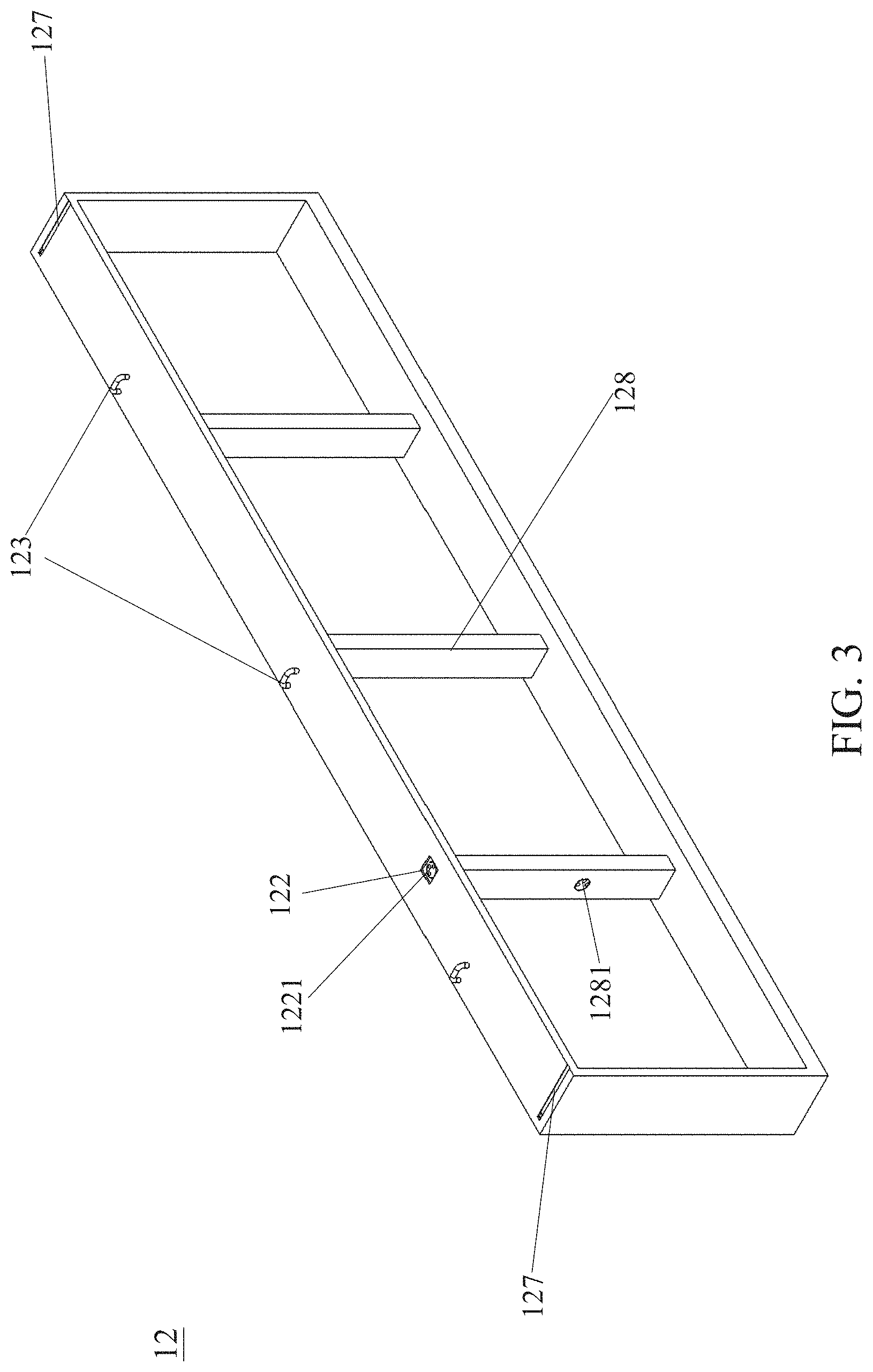 Patent US11781315 Figure 3 – Modular wall assembly with prefabricated wires