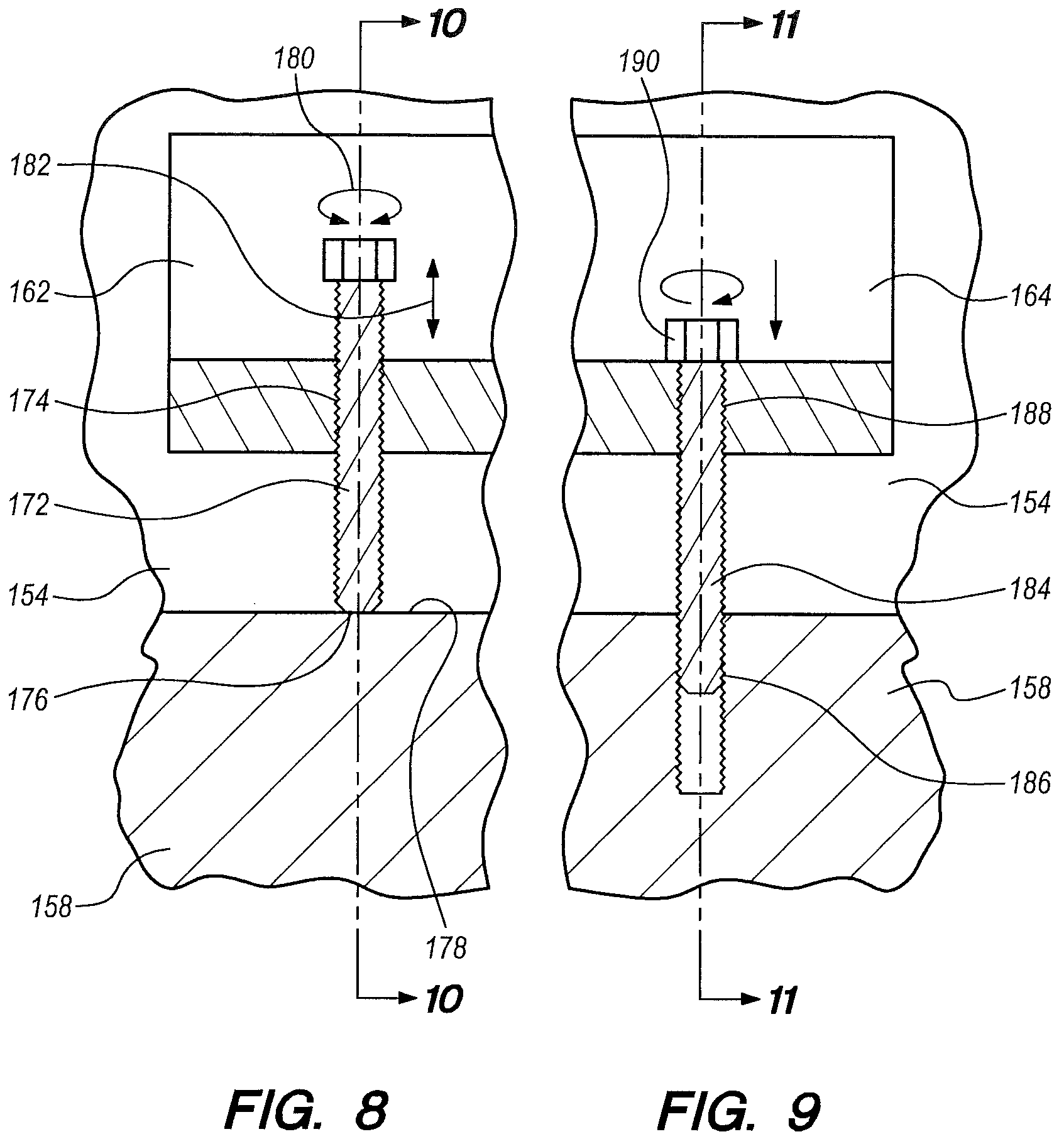 Patent US11781316 Figure 7 – Framing device for a fire-rated glass floor