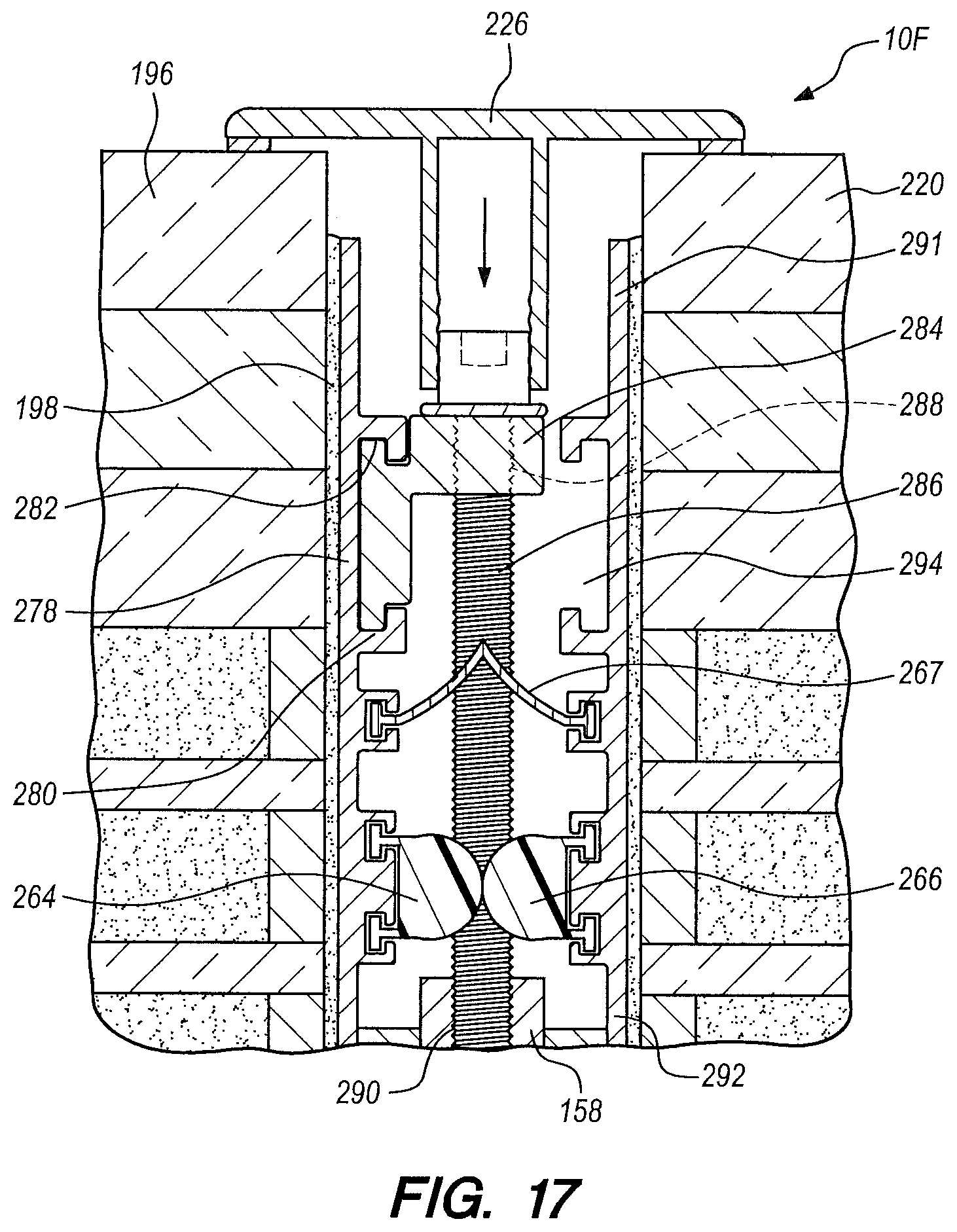Patent US11781316 Figure 11 – Framing device for a fire-rated glass floor