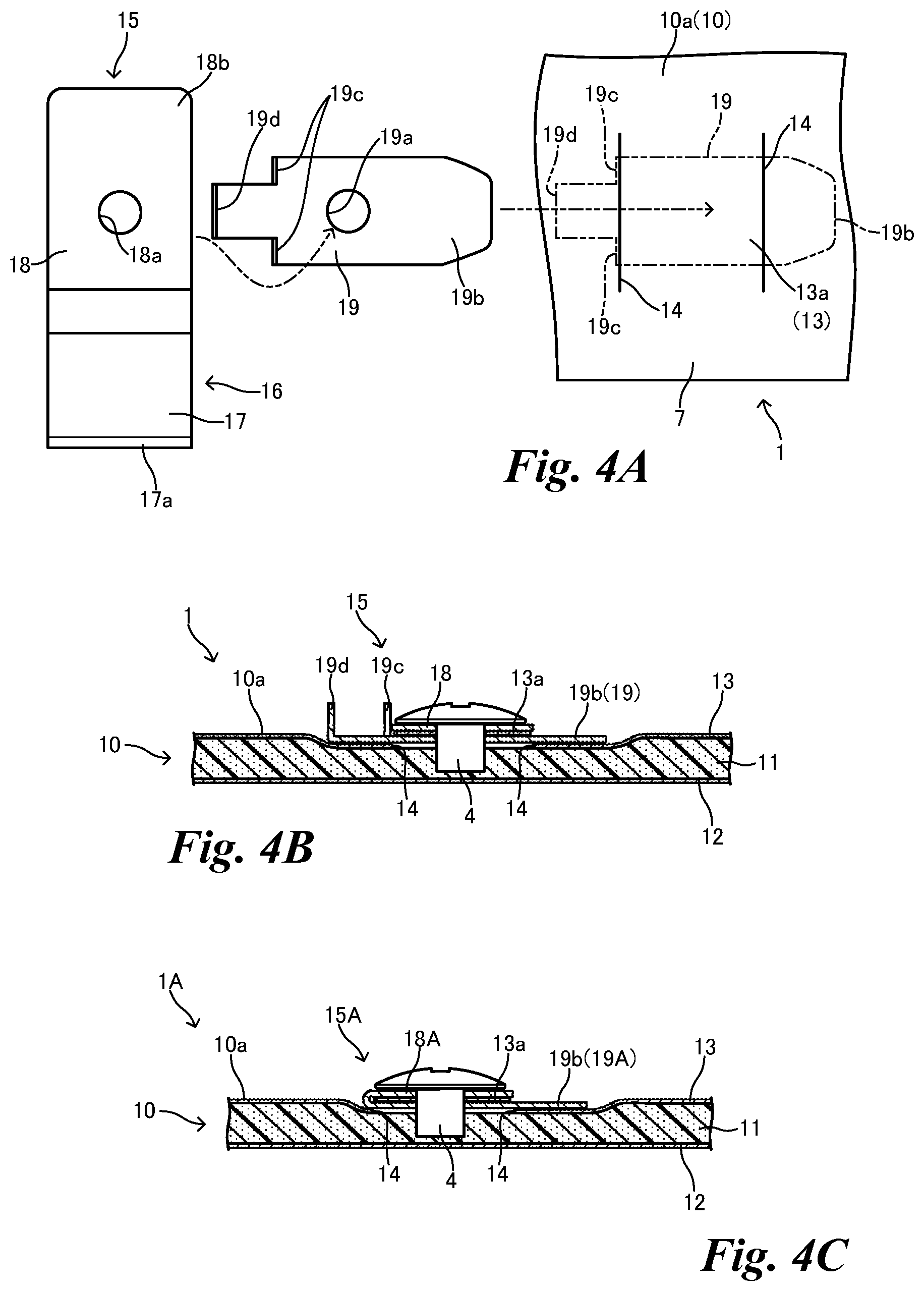 Patent US11781318 Figure 4 – Ceiling panel