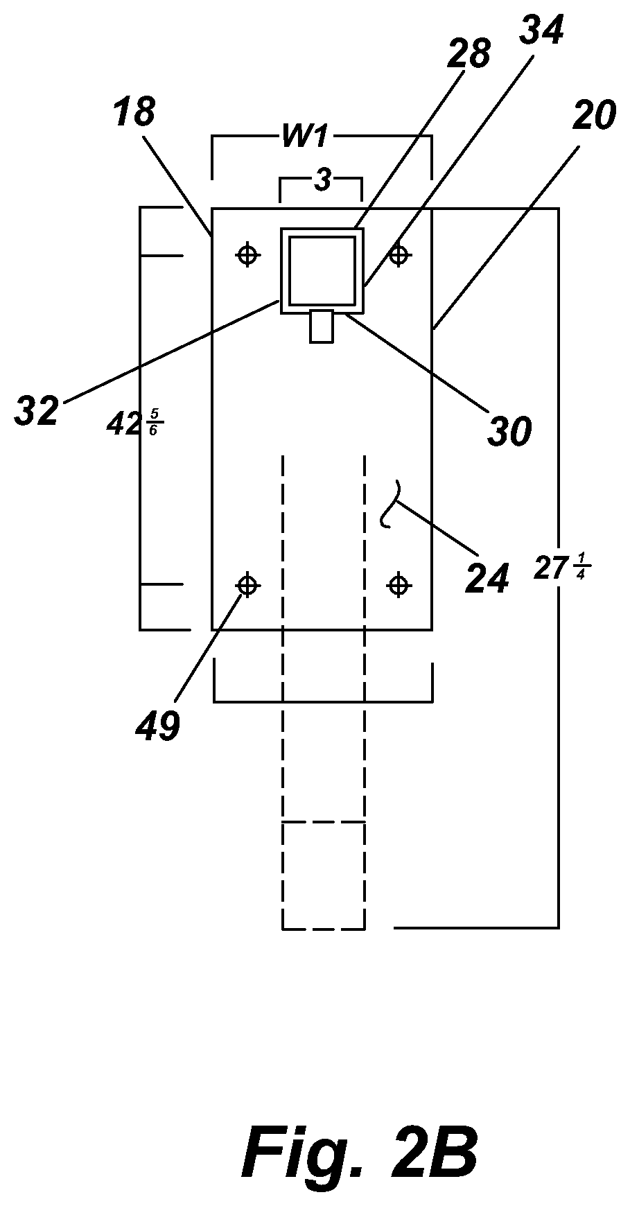 Patent US11781319 Figure 3 – Structural bracket assembly