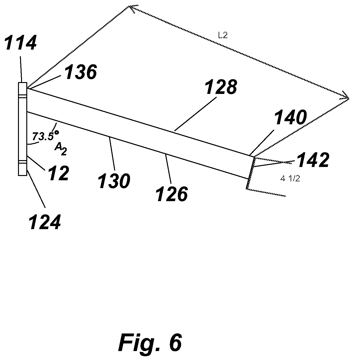 Patent US11781319 Figure 6 – Structural bracket assembly