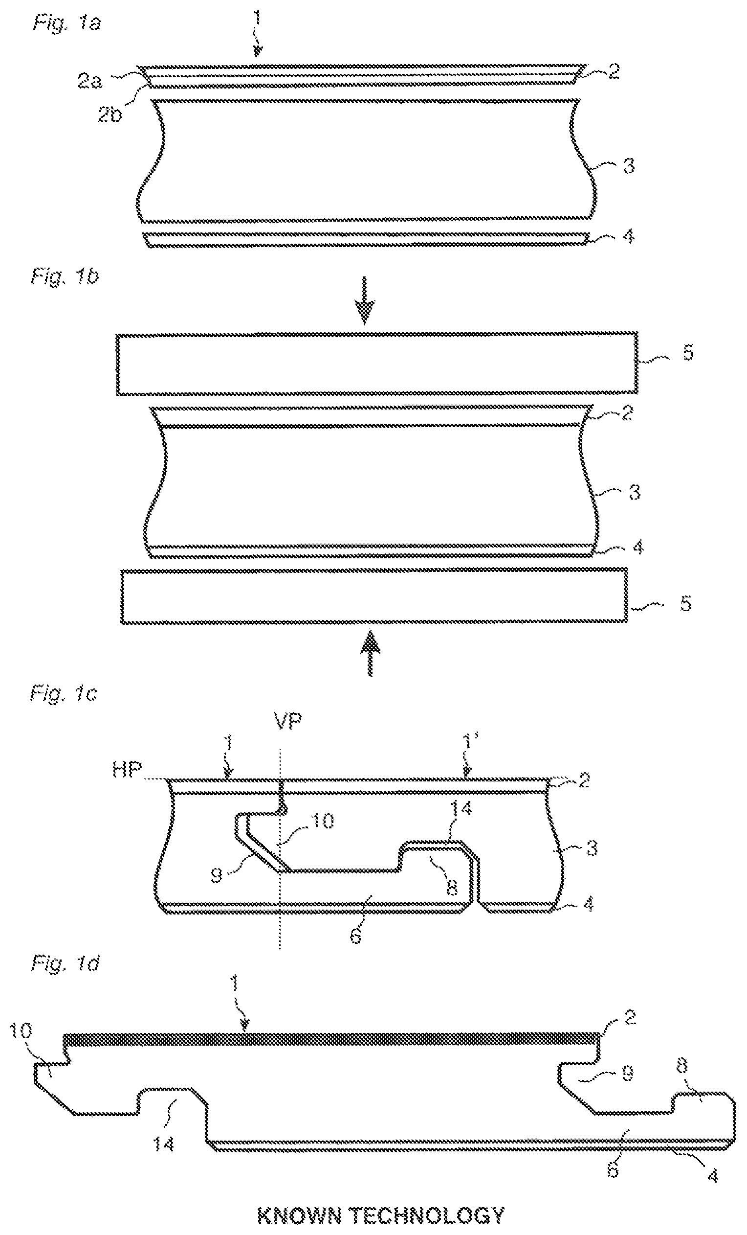 Patent US11781323 Figure 1 – Panel forming