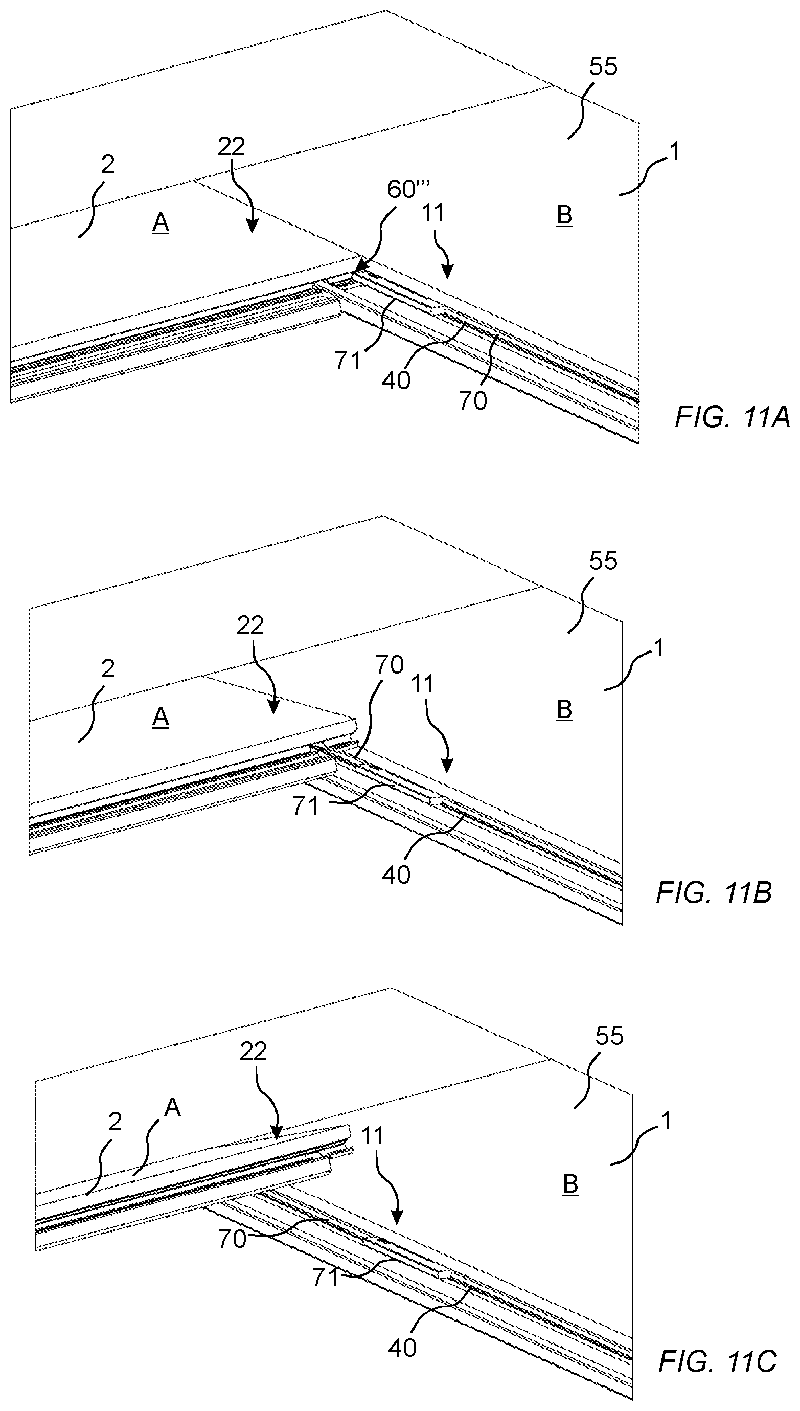Patent US11781324 Figure 10 – Unlocking system for panels