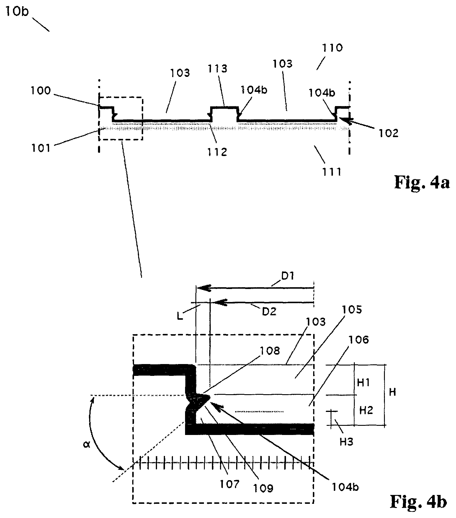 Patent US11781327 Figure 3 – Separating membrane with improved adhesion and process for obtaining it