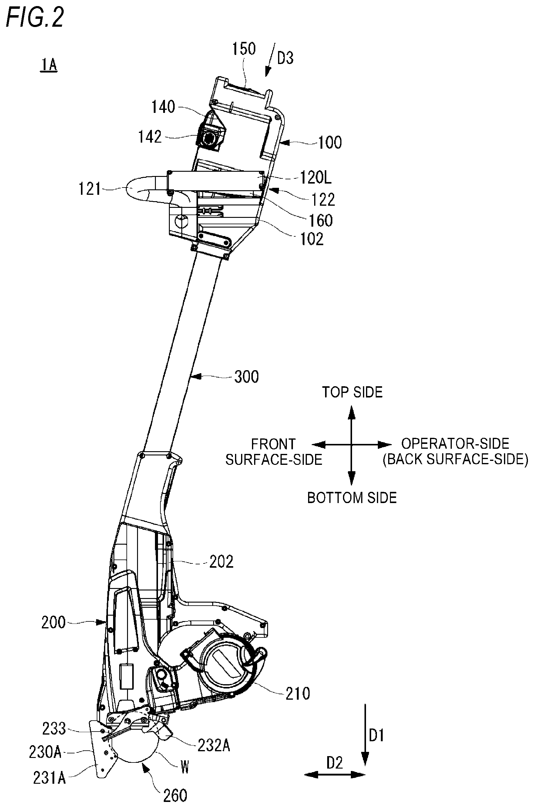 Patent US11781328 Figure 2 – Binding machine