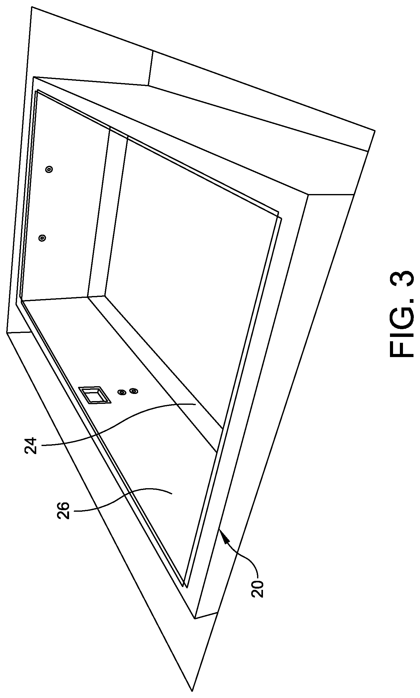 Patent US11781332 Figure 3 – Modular pool