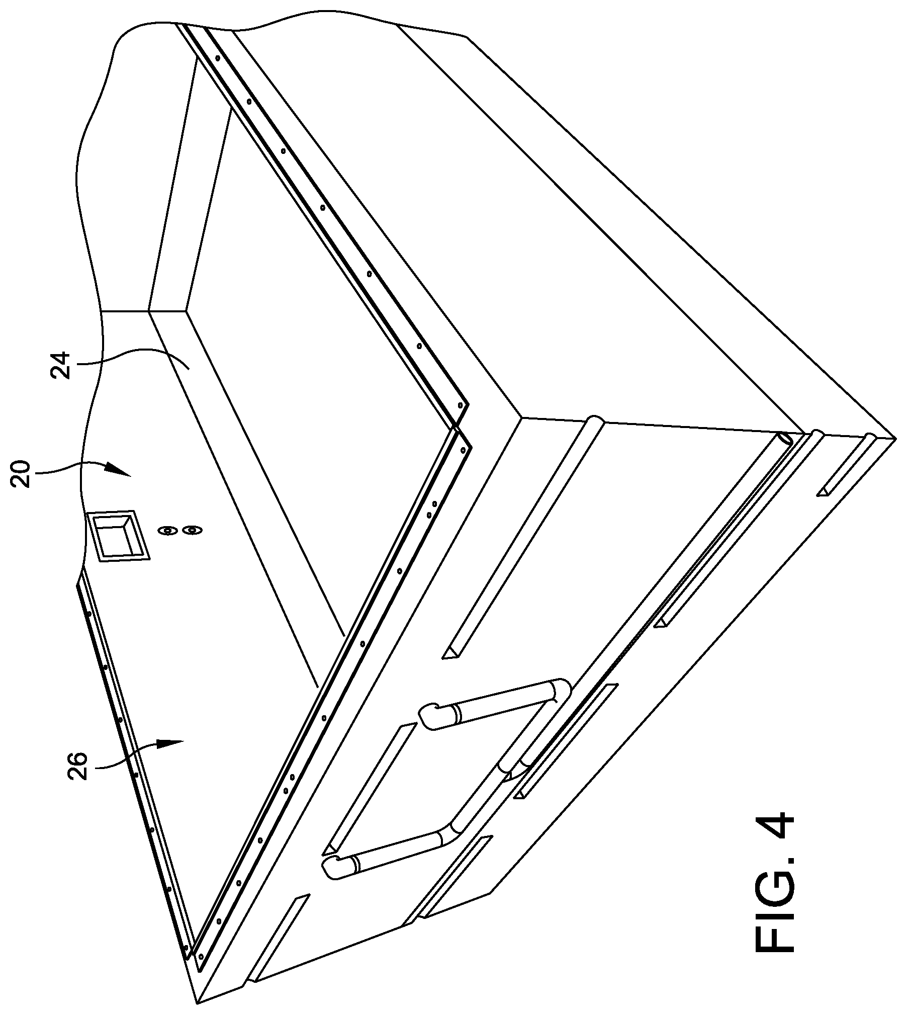 Patent US11781332 Figure 4 – Modular pool