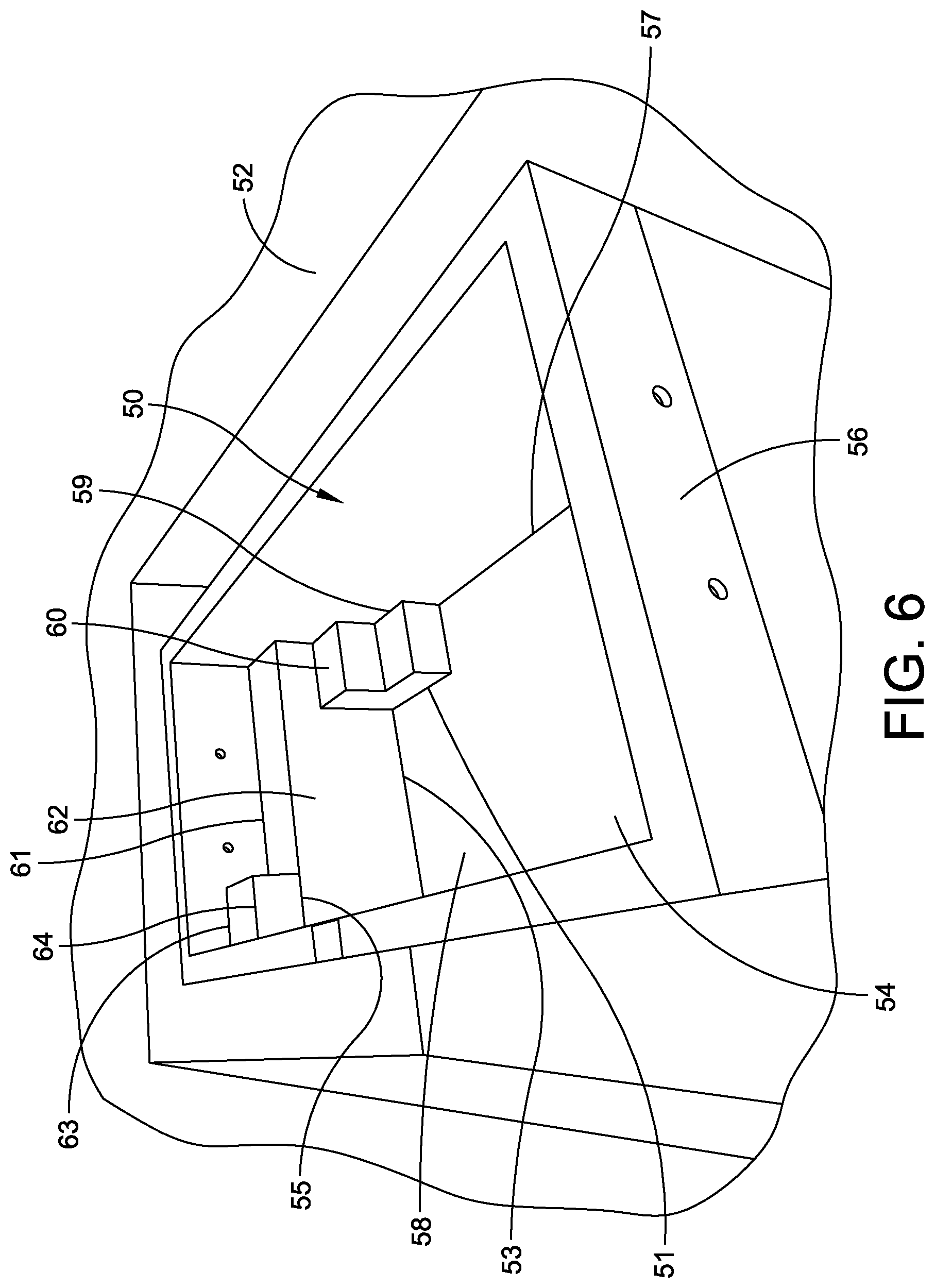 Patent US11781332 Figure 6 – Modular pool