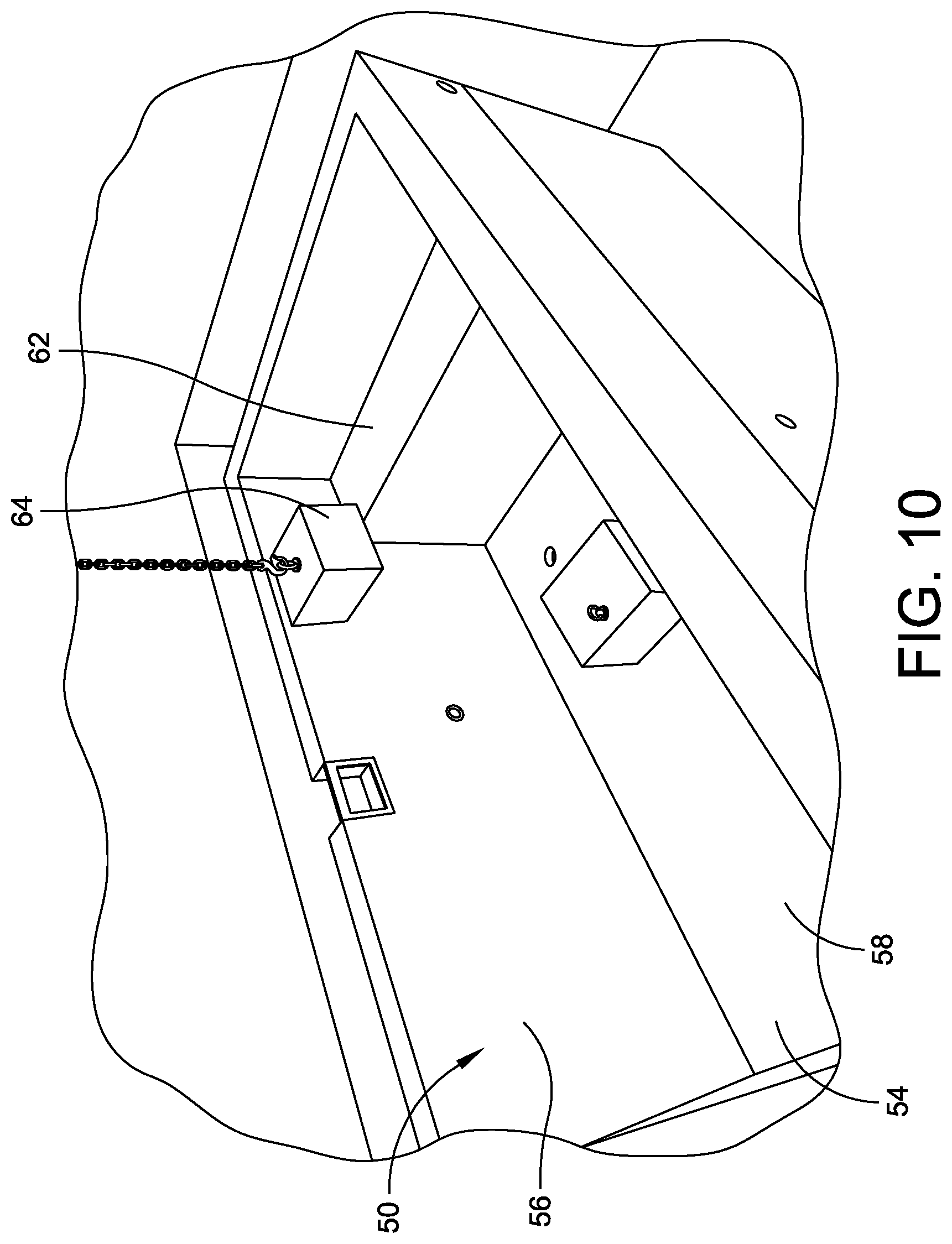 Patent US11781332 Figure 10 – Modular pool