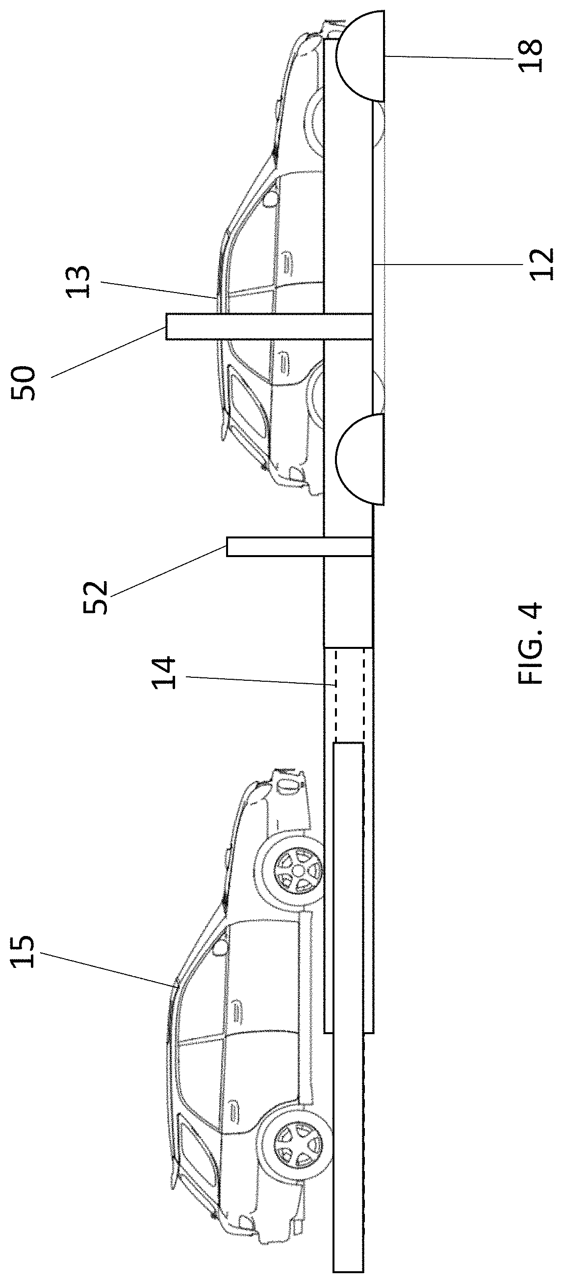Patent US11781335 Figure 4 – Apparatus and system for multi-level parking