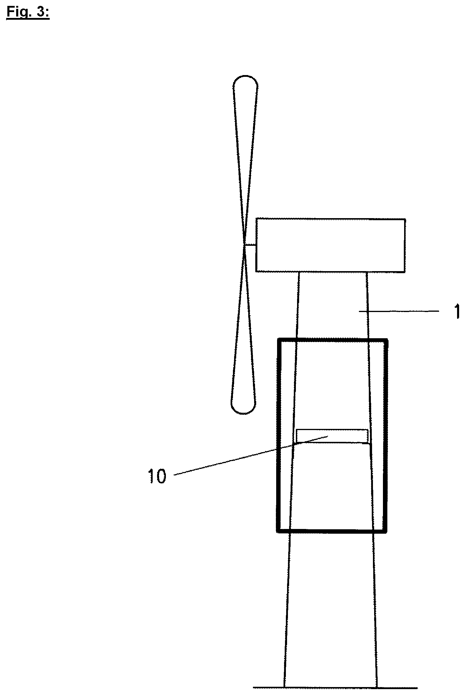 Patent US11781336 Figure 2 – Impulse damper for tall, narrow structures and installations