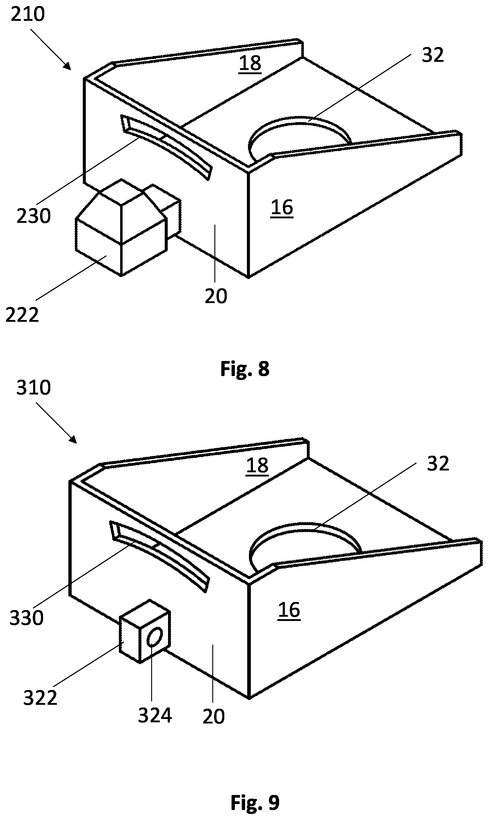 Patent US11781338 Figure 6 – Fence bracket and fence bracket system