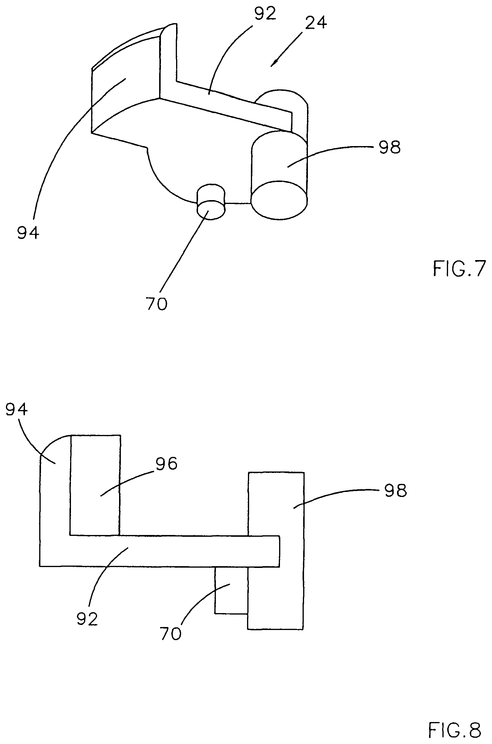 Patent US11781341 Figure 5 – Double latch dual action gravity latch