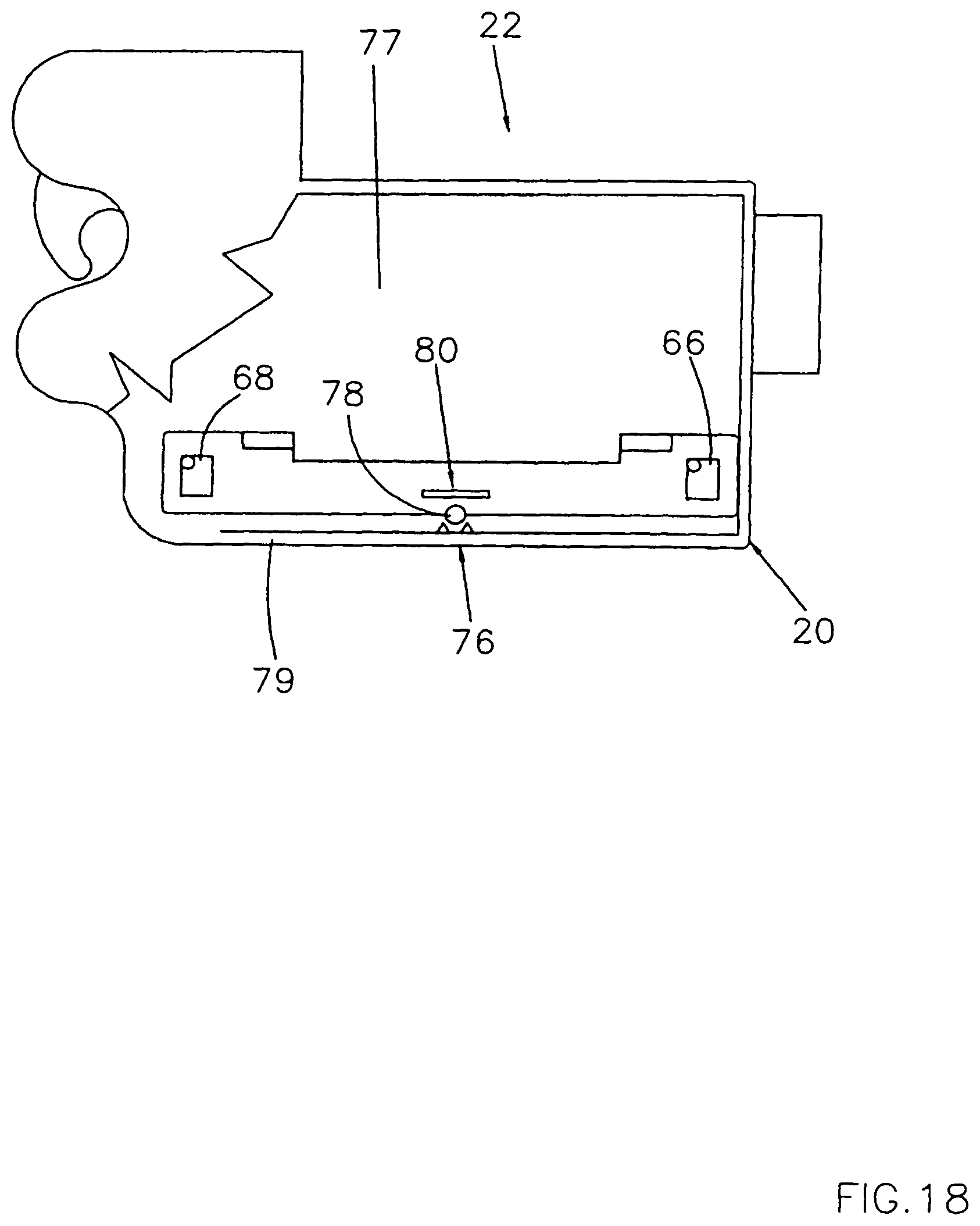 Patent US11781341 Figure 12 – Double latch dual action gravity latch