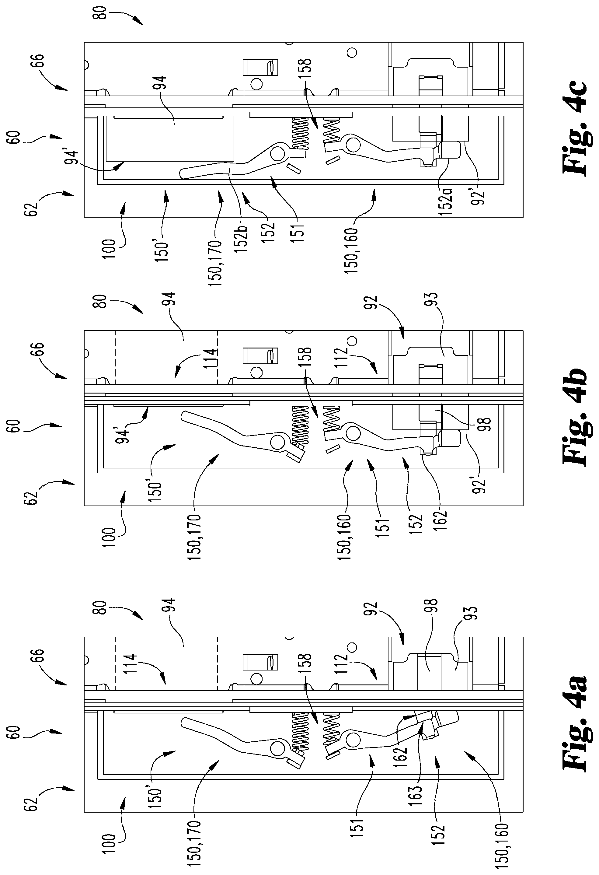 Patent US11781342 Figure 3 – Noise-reducing strike box