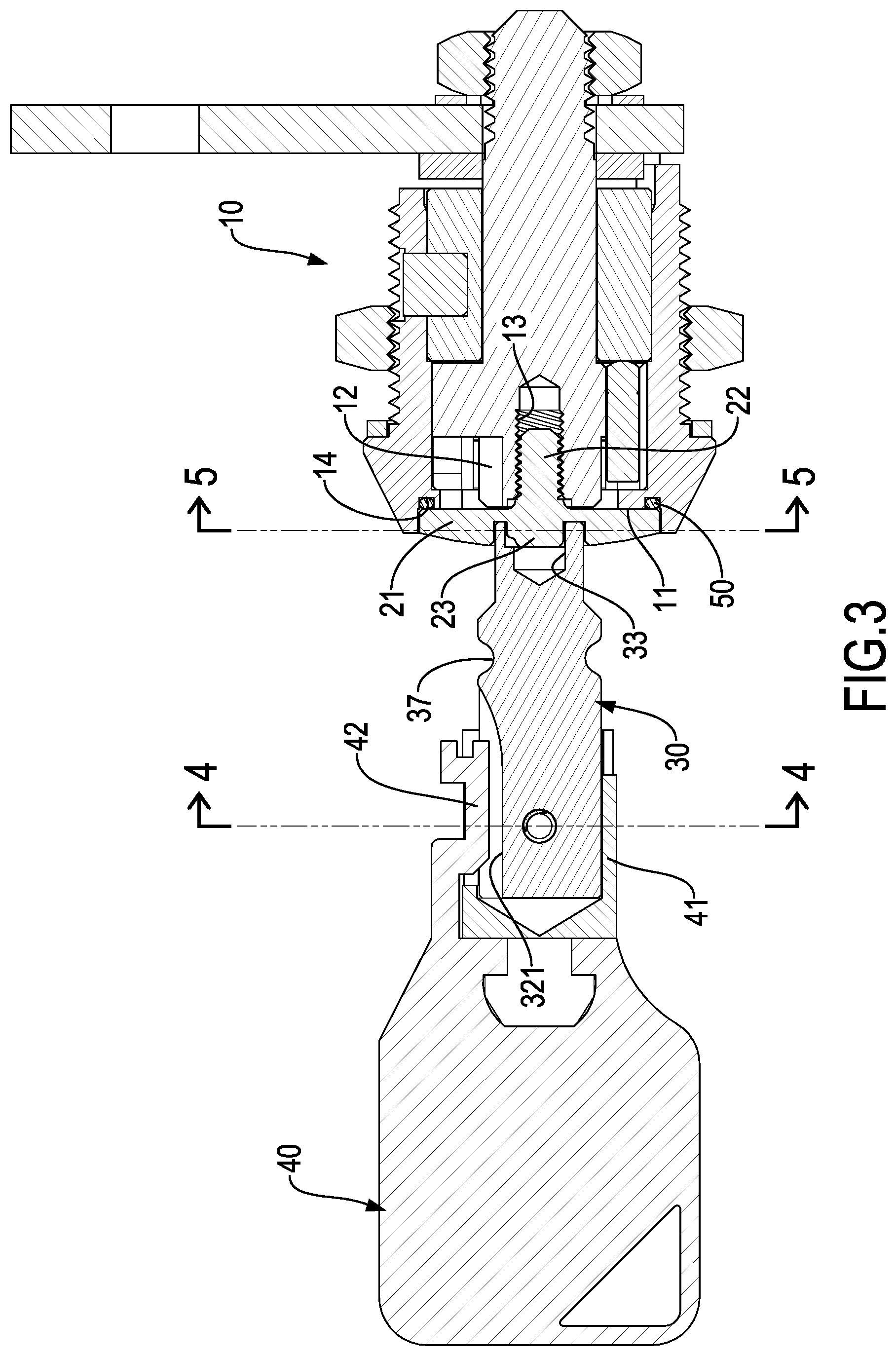 Patent US11781343 Figure 3 – Dust-proof and anti-theft tubular lock assembly