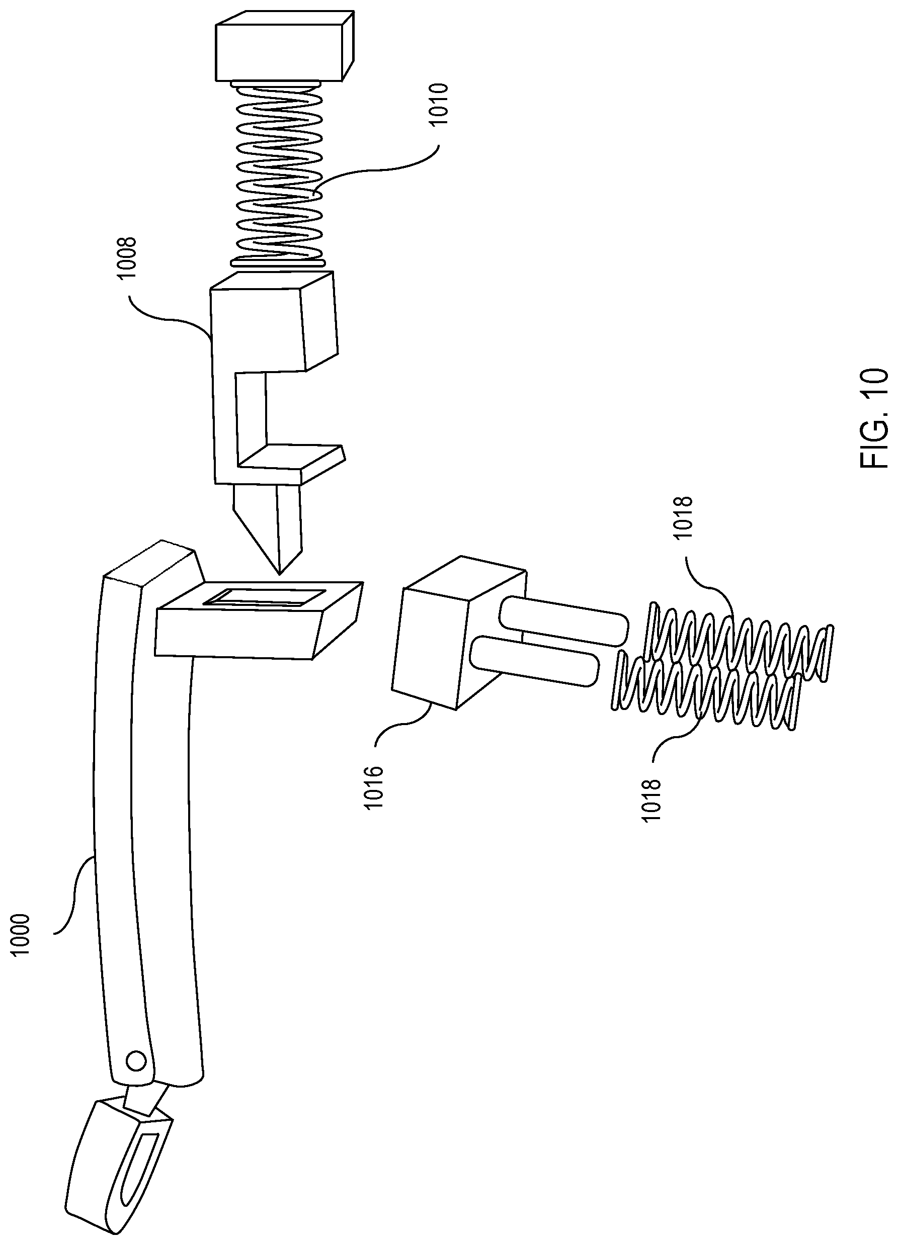Patent US11781344 Figure 11 – Electronic lock