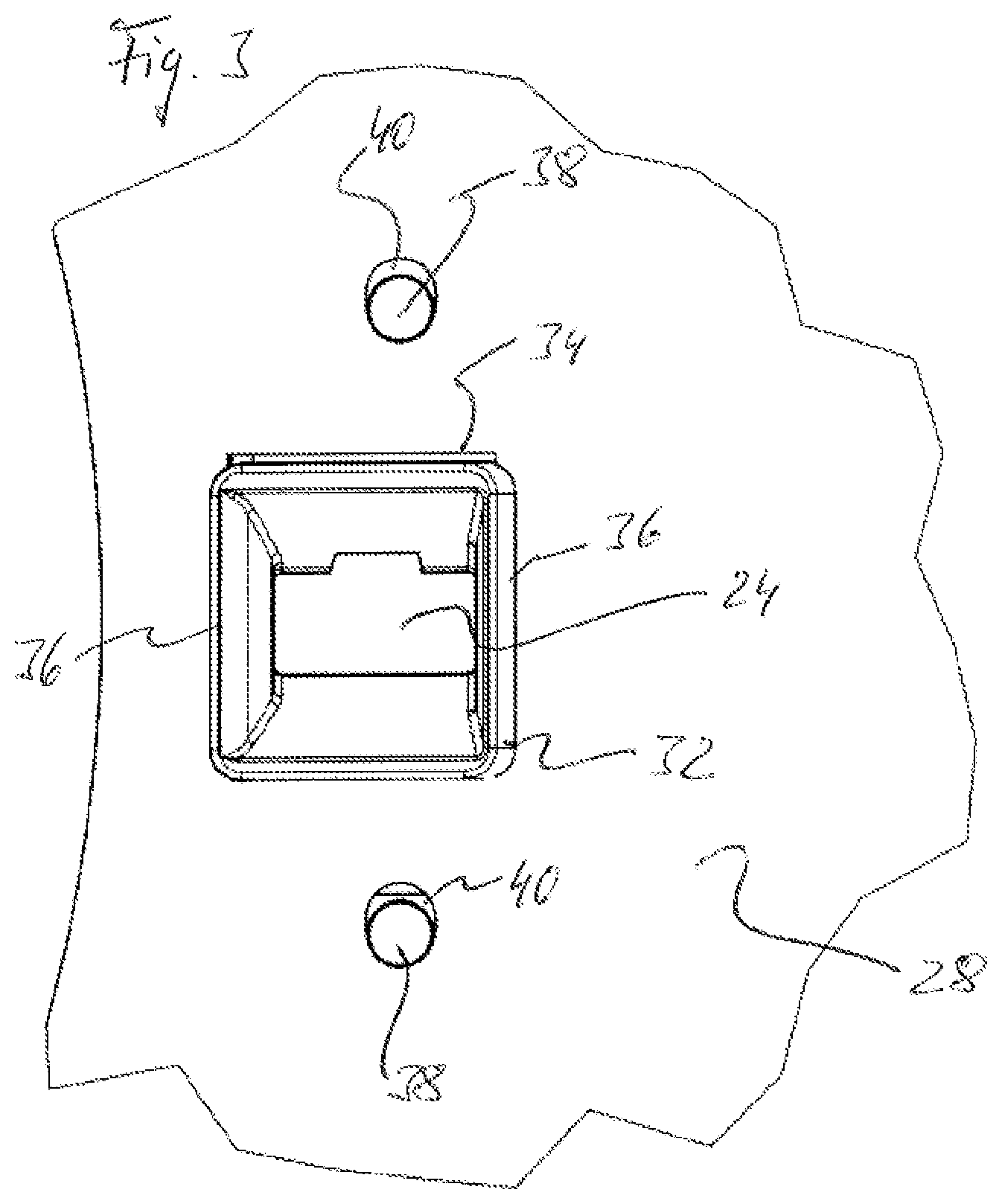 Patent US11781345 Figure 3 – Domestic electrical appliance and door latch therefor