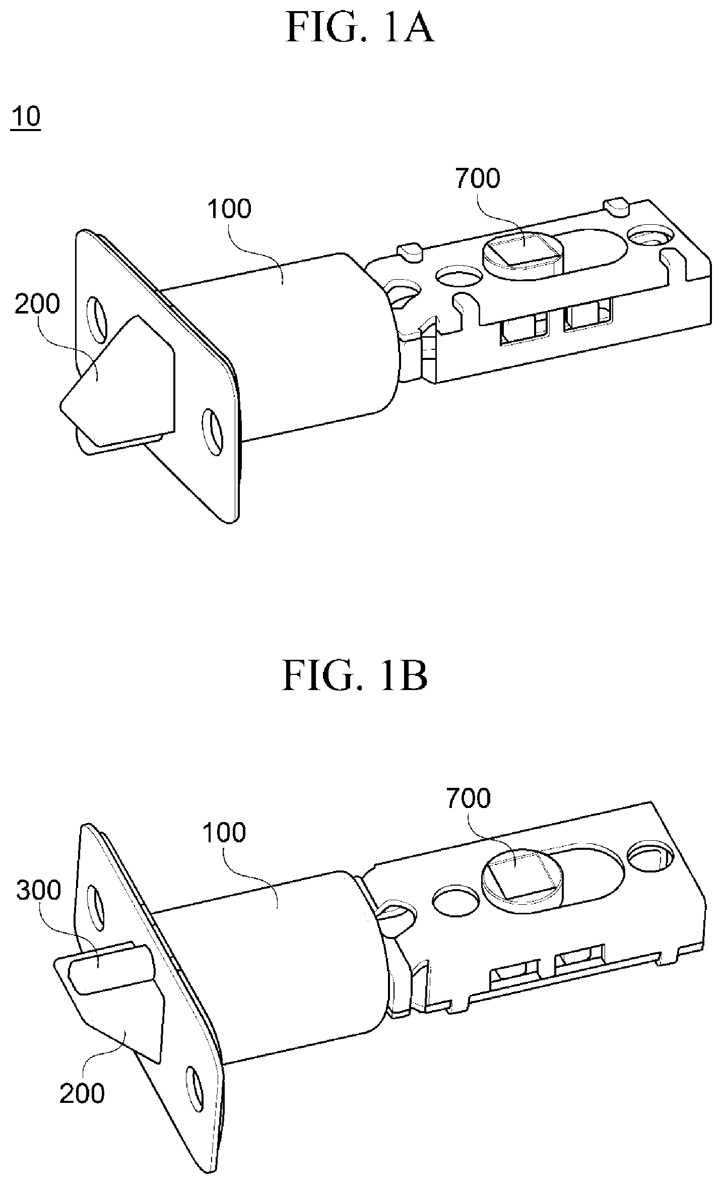 Patent US11781346 Figure 1 – Latch structure