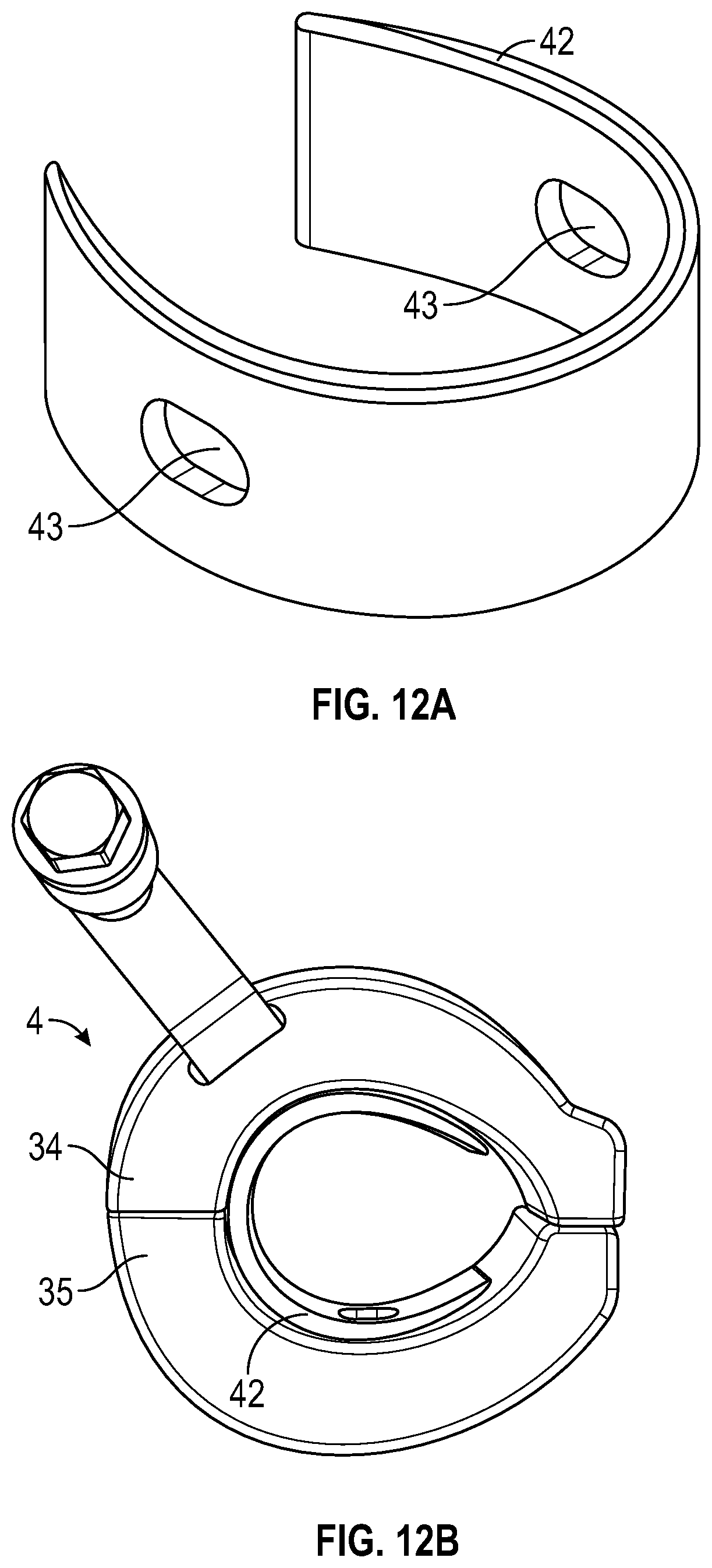 Patent US11781347 Figure 10 – Lock assembly on a security door