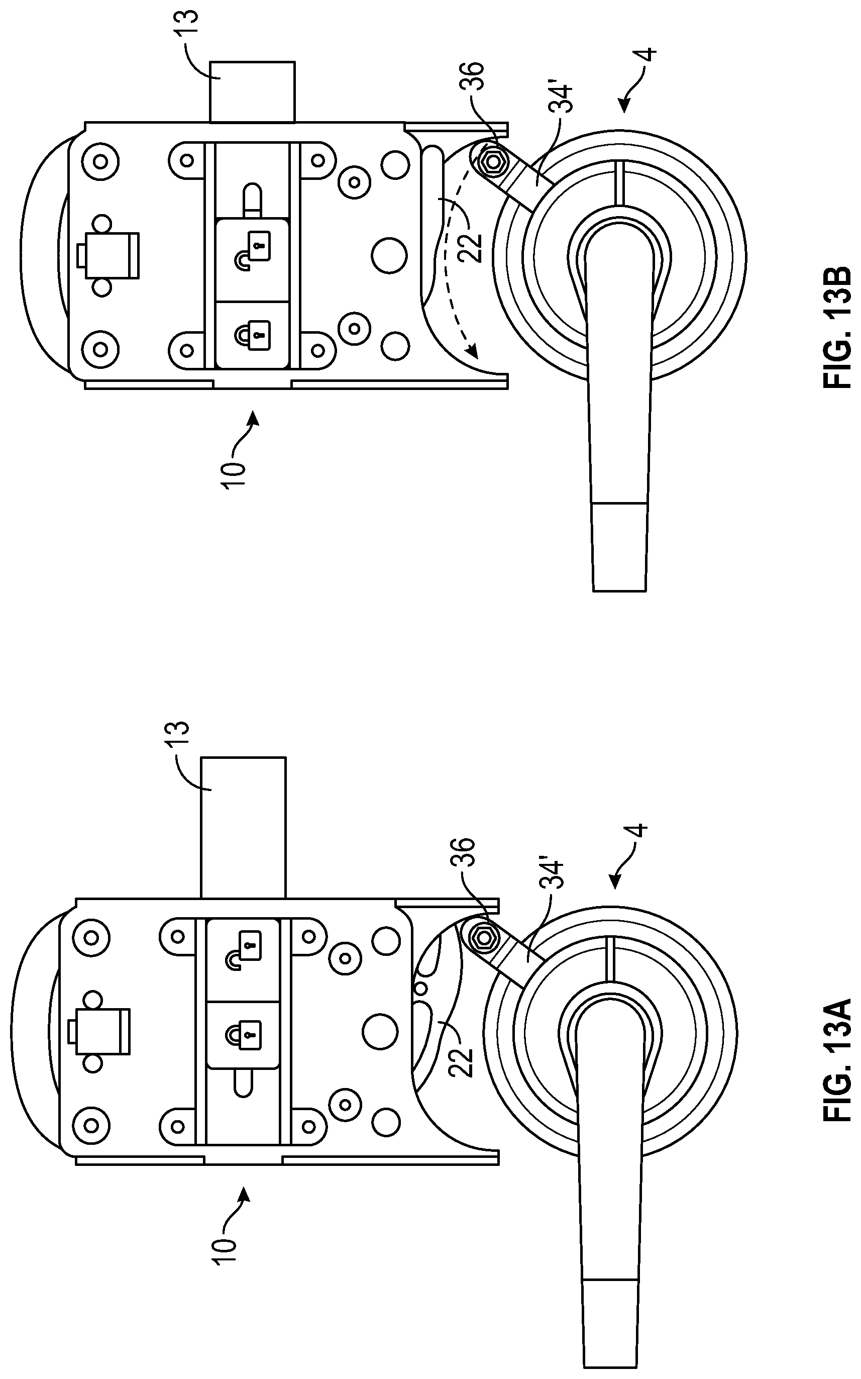 Patent US11781347 Figure 11 – Lock assembly on a security door