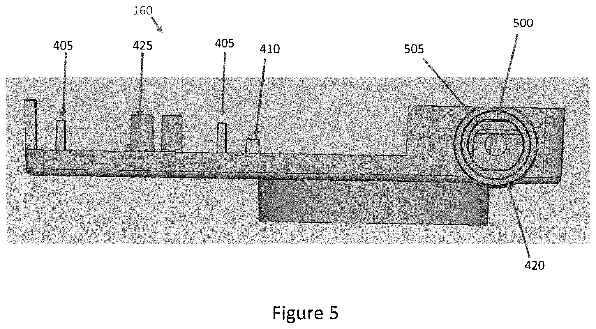 Patent US11781348 Figure 5 – Adjustable security bracket