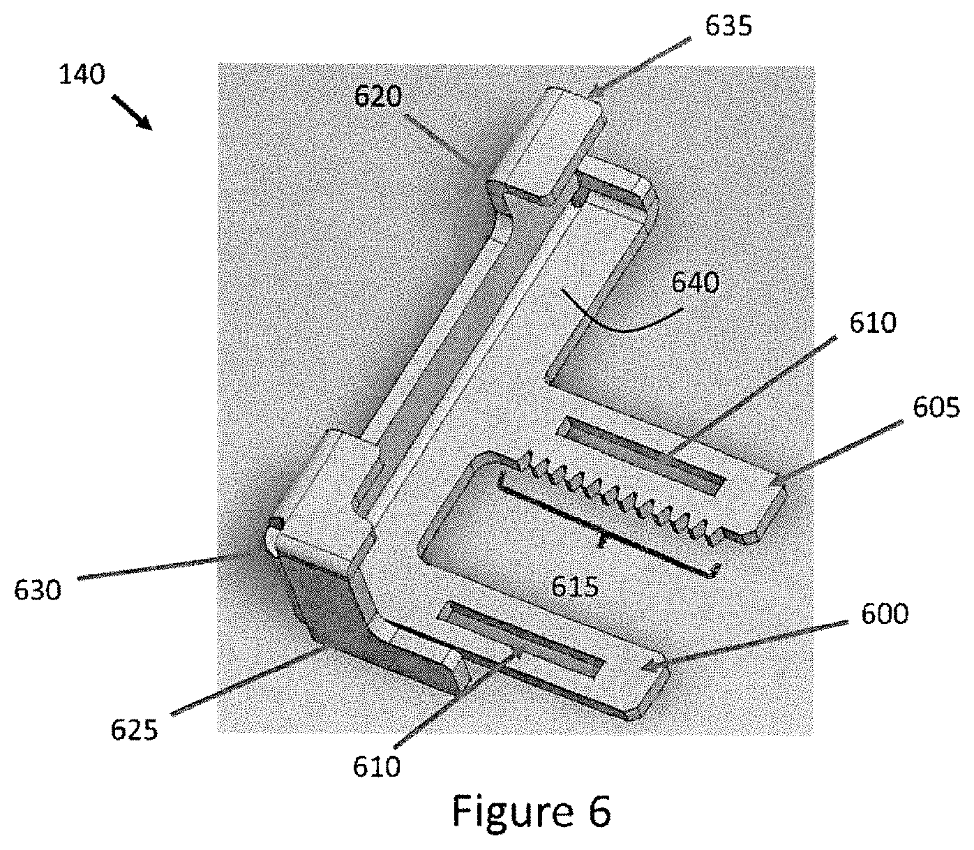Patent US11781348 Figure 6 – Adjustable security bracket