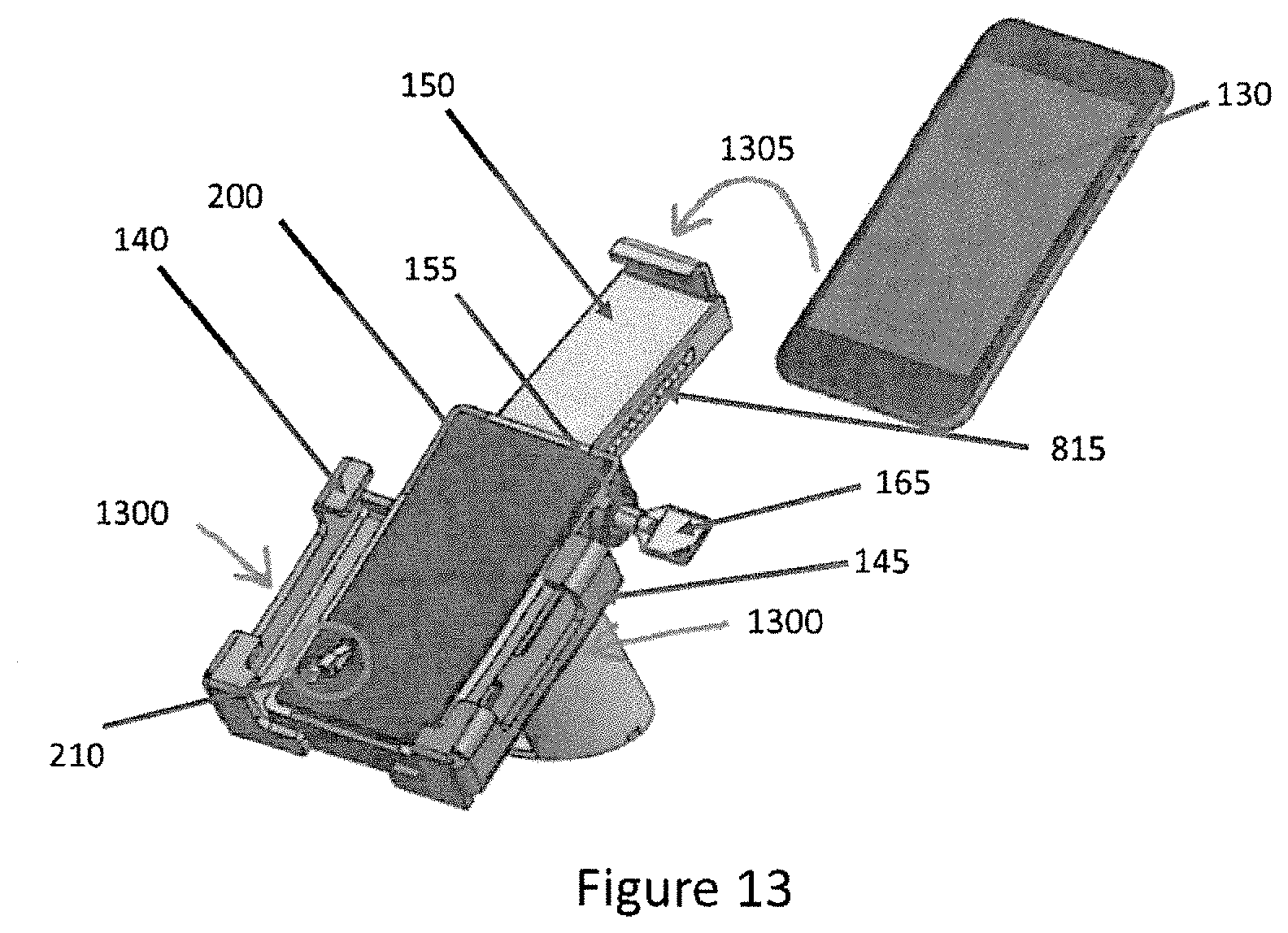 Patent US11781348 Figure 13 – Adjustable security bracket