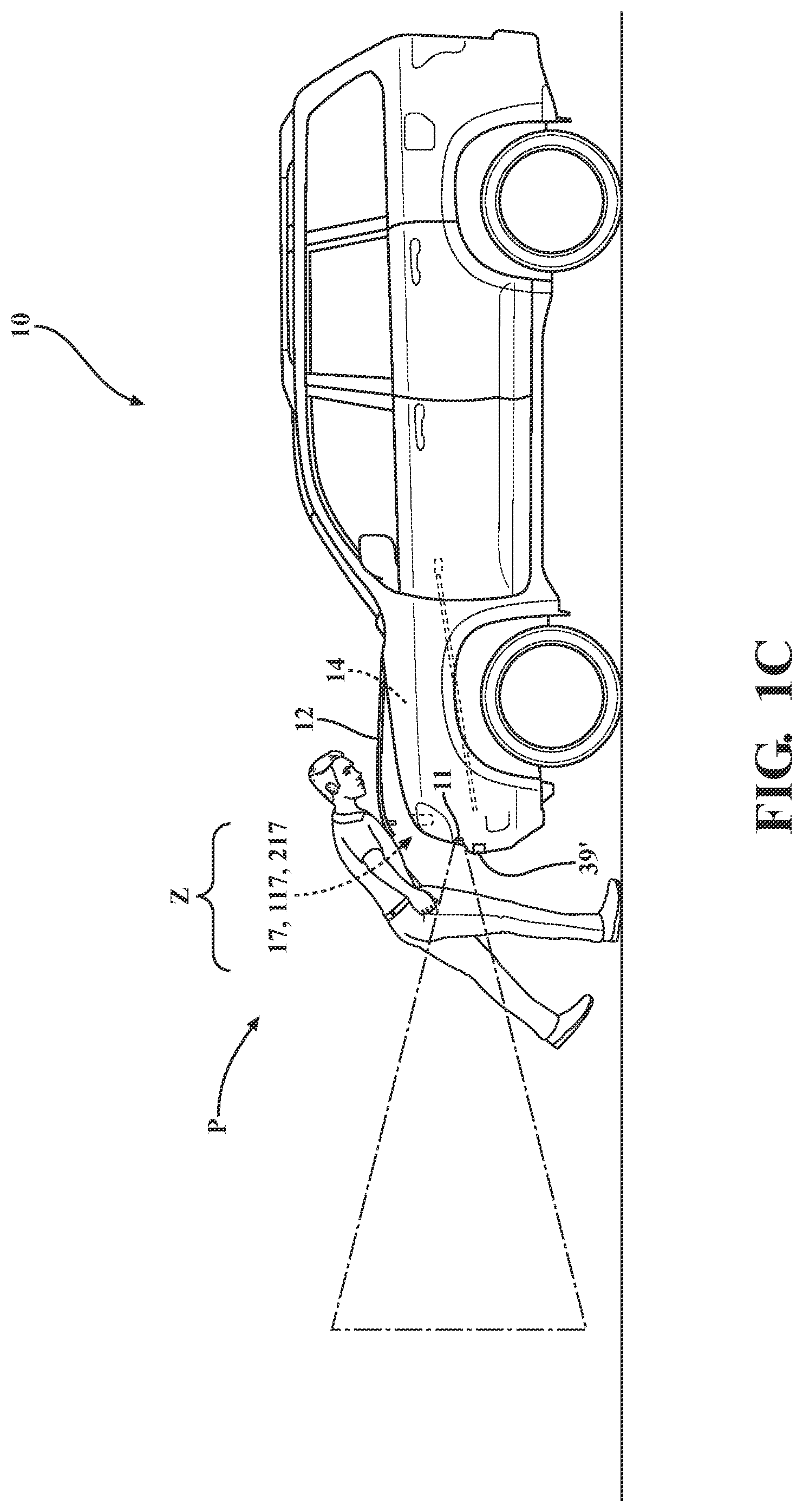Patent US11781349 Figure 3 – Closure latch assembly for front trunk with pedestrian protection features