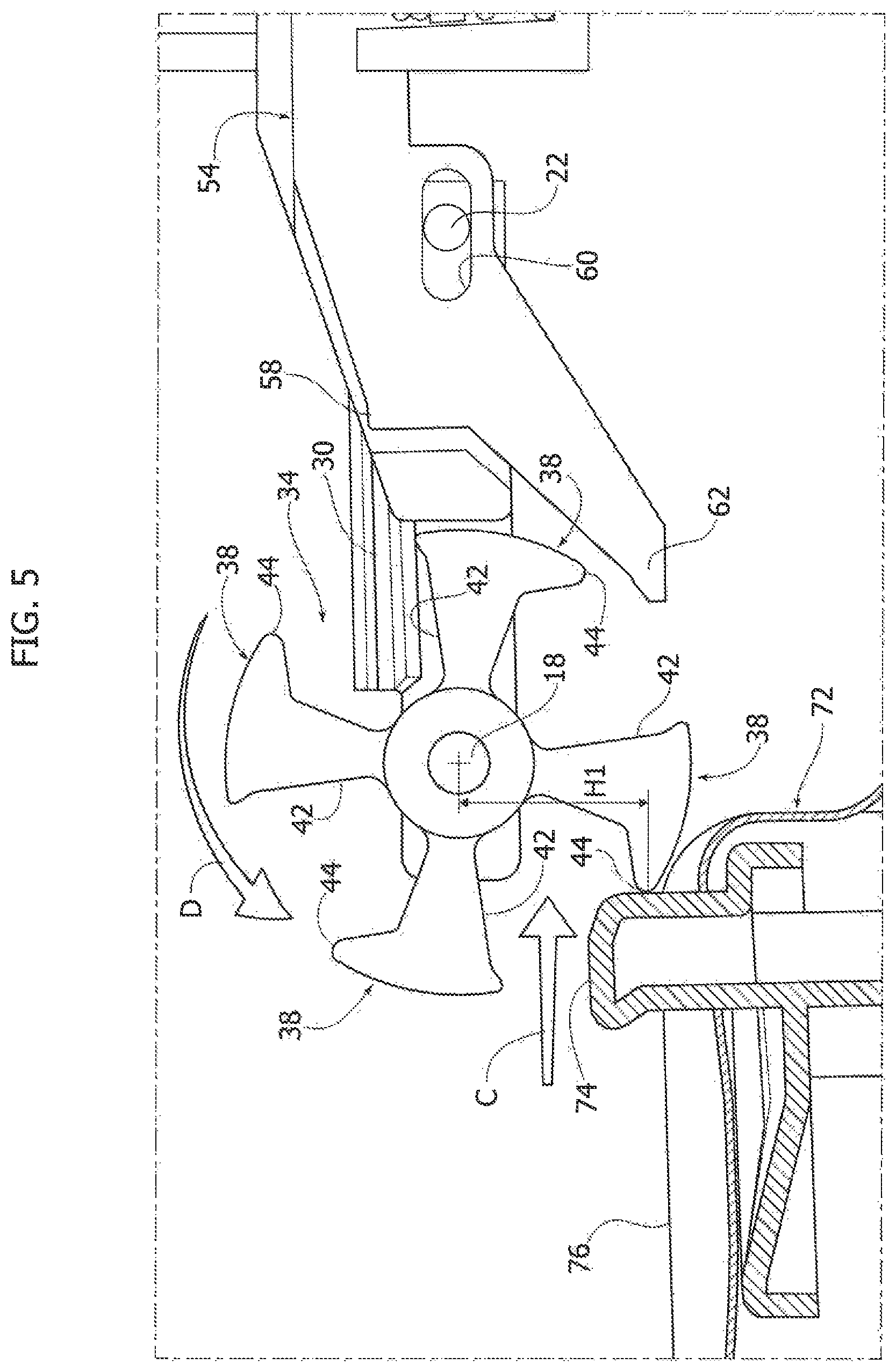 Patent US11781351 Figure 5 – Door-lock device for household appliance, in particular dishwashers