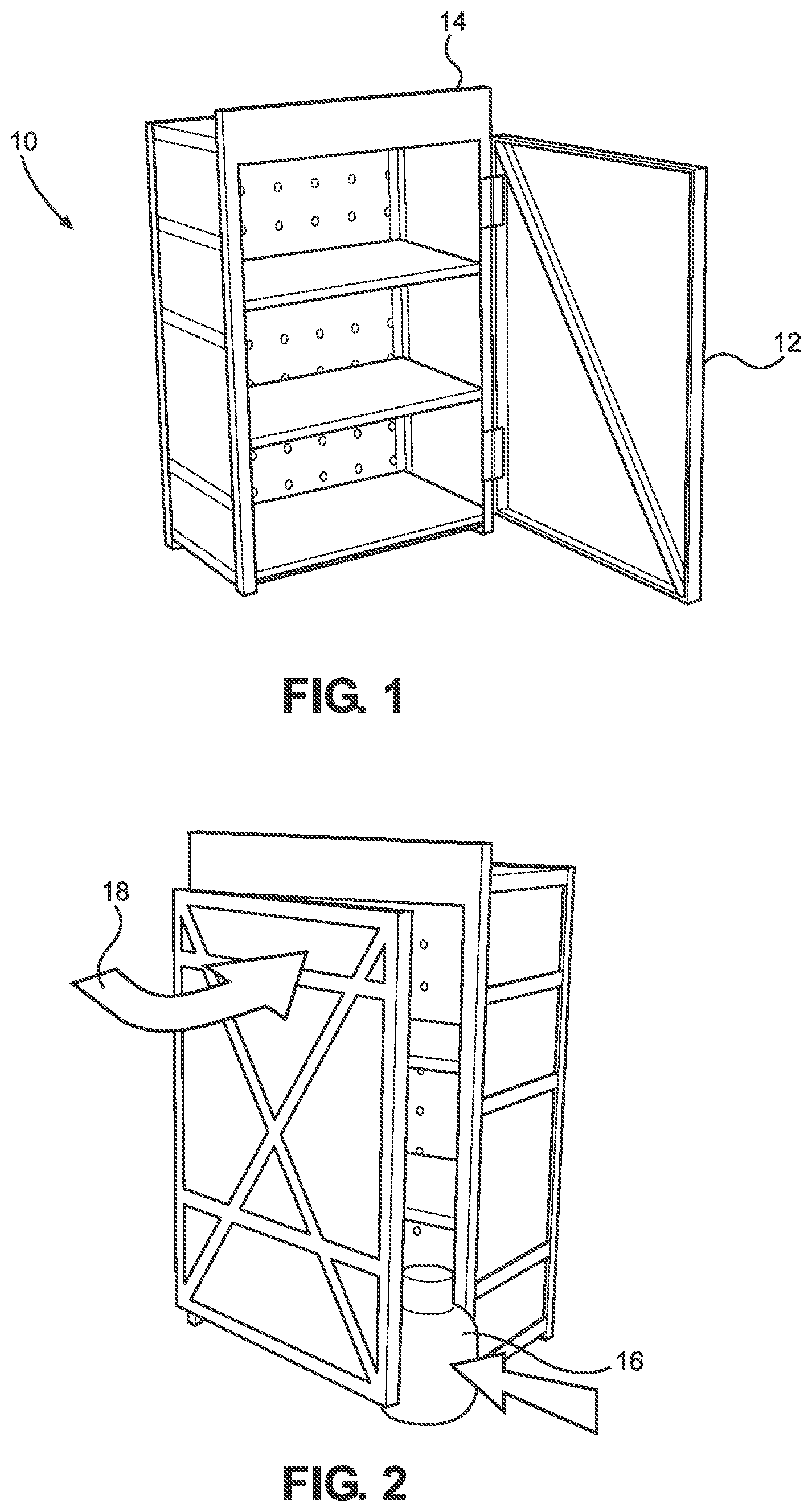 Patent US11781353 Figure 1 – Systems and methods for monitoring door opening events