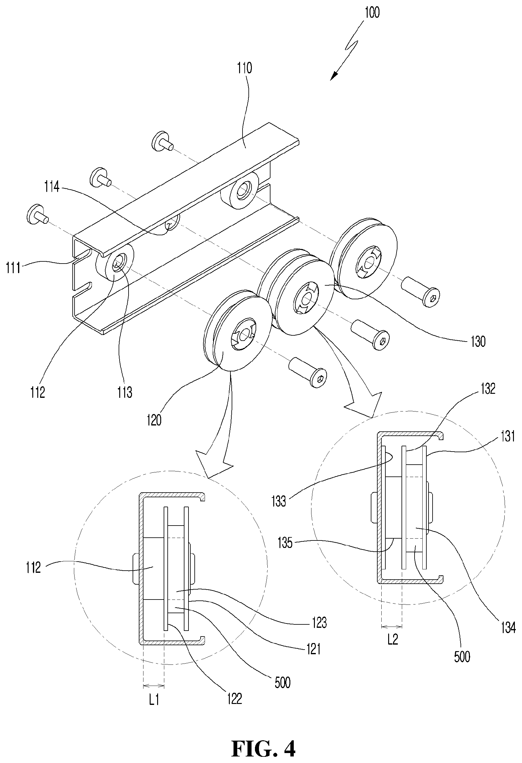 Patent US11781358 Figure 4 – Hinge device having tension maintaining function