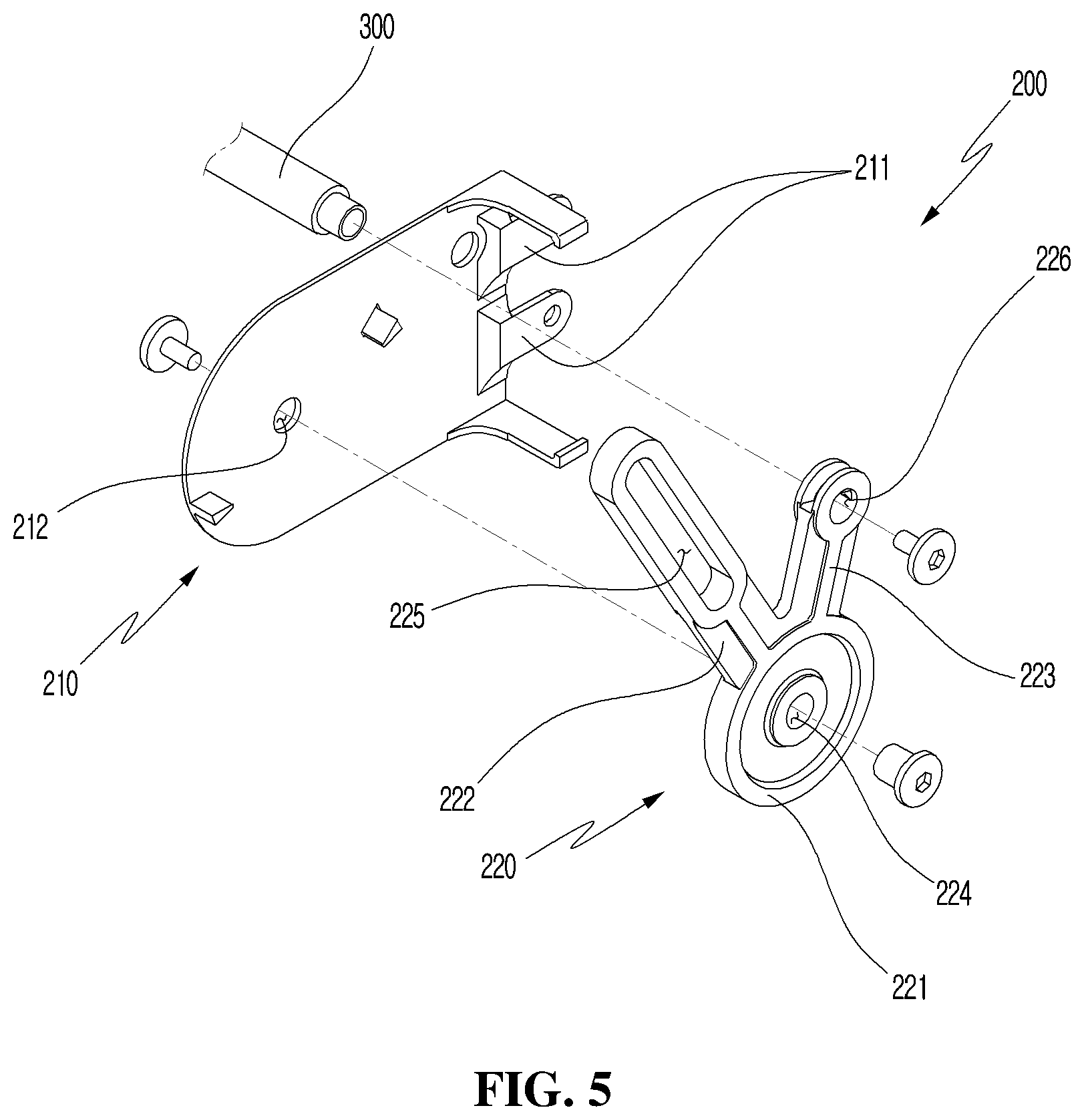 Patent US11781358 Figure 5 – Hinge device having tension maintaining function