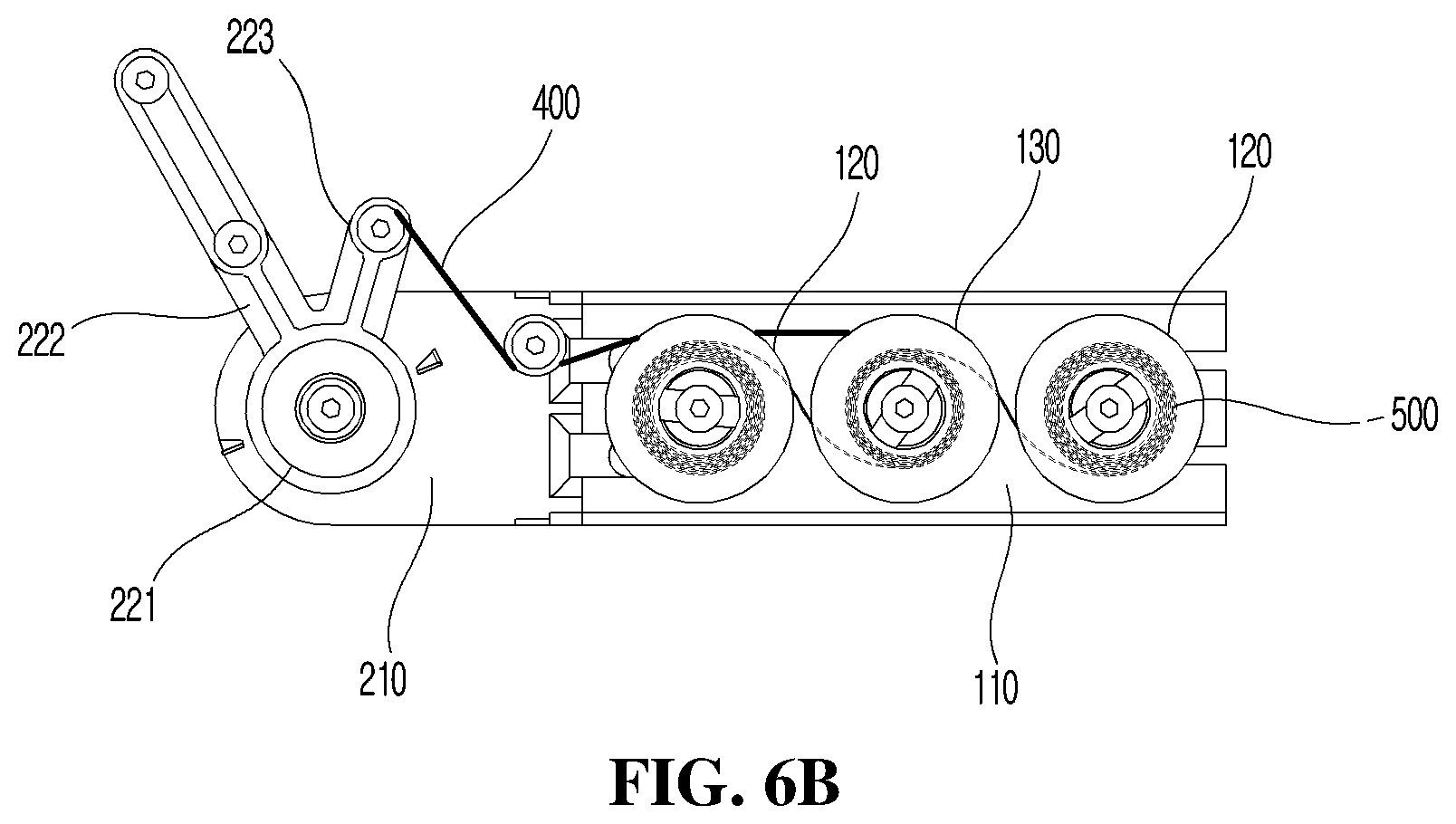 Patent US11781358 Figure 7 – Hinge device having tension maintaining function